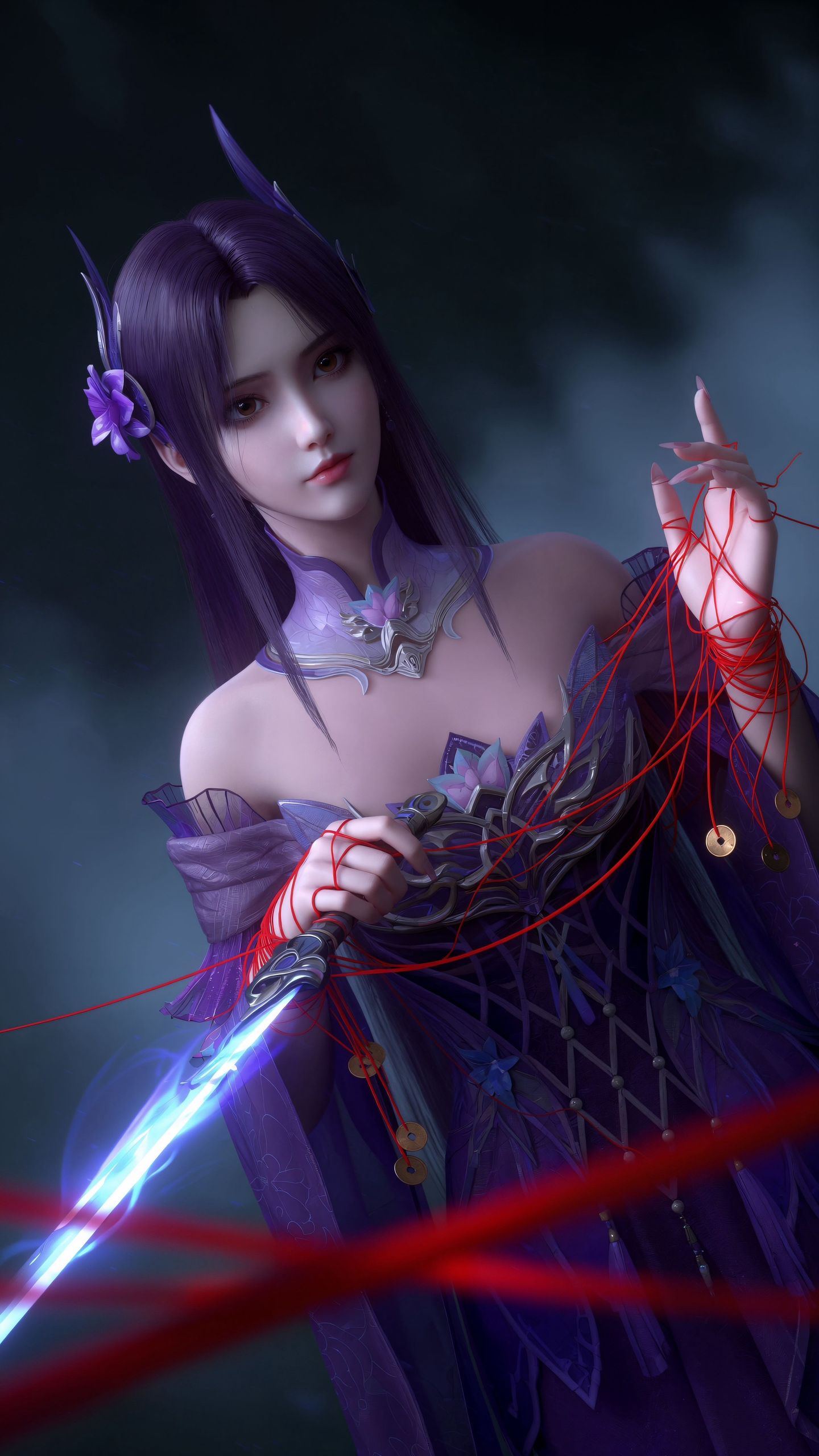 斗破苍穹写实真人版小医仙-国漫女神美女cosplay,第2张