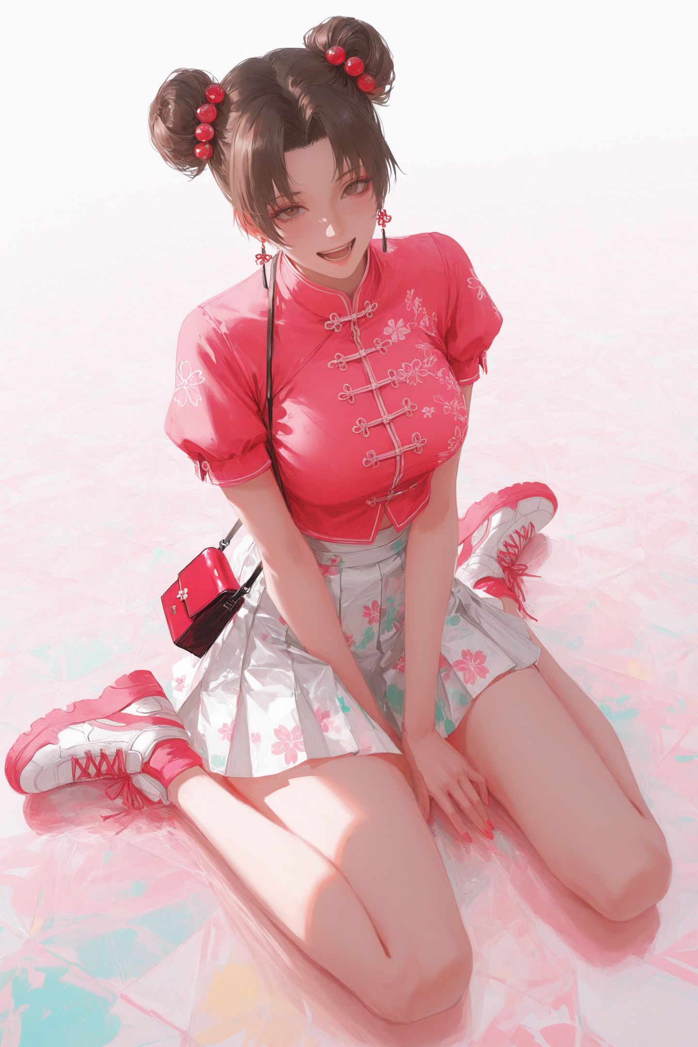 超甜天天啊，影忍者二次元动漫二创，调皮可爱粉色装主题,第3张