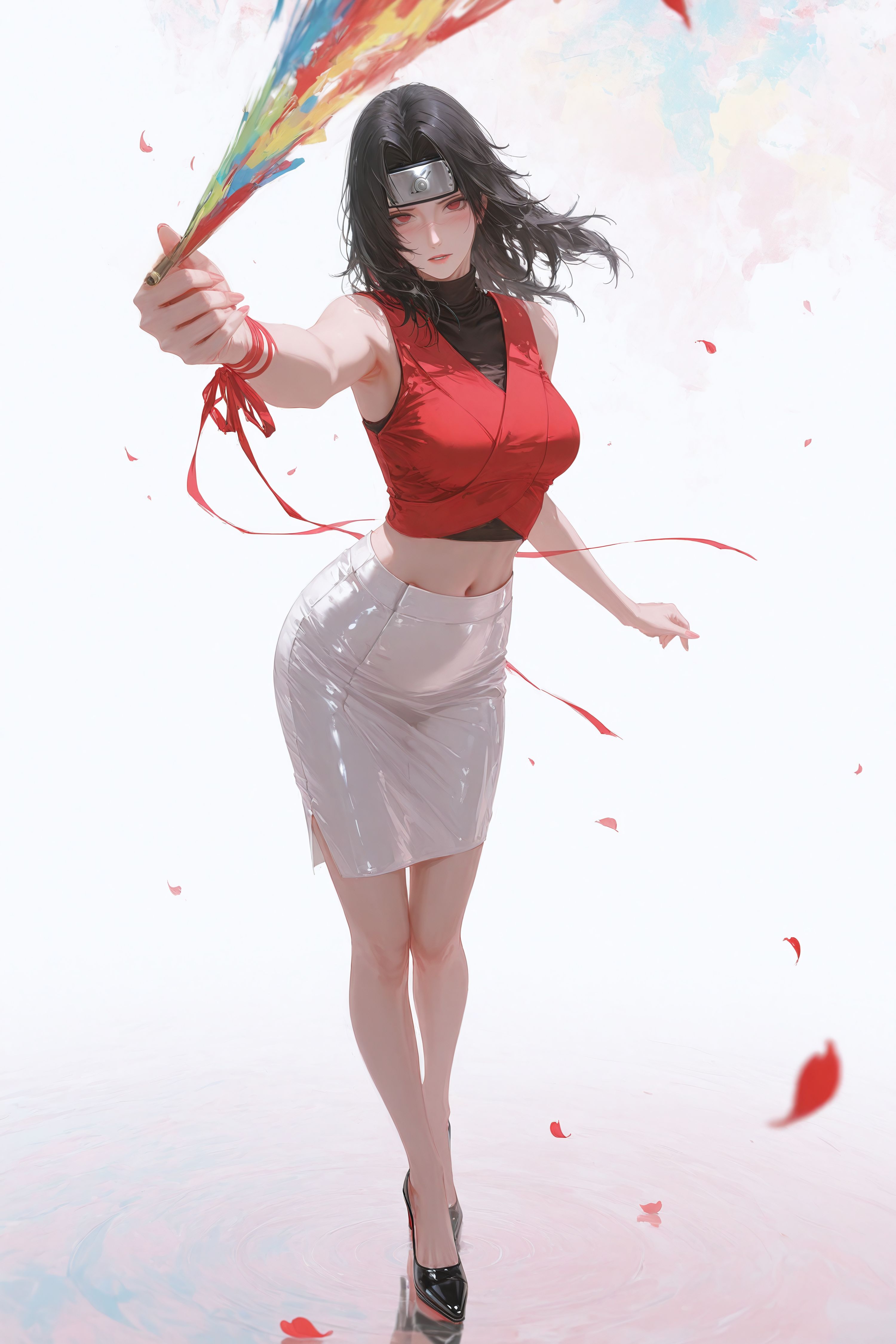 第二弹-二次元火影忍者成熟的美，夕日红都市丽人，大长腿美腿高跟鞋,第6张
