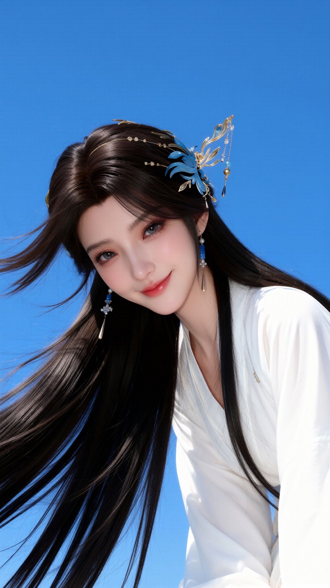 真人写实，这风格超好看的很喜欢-安妙依，现代版穿搭，国漫女神美女壁纸图片,第7张