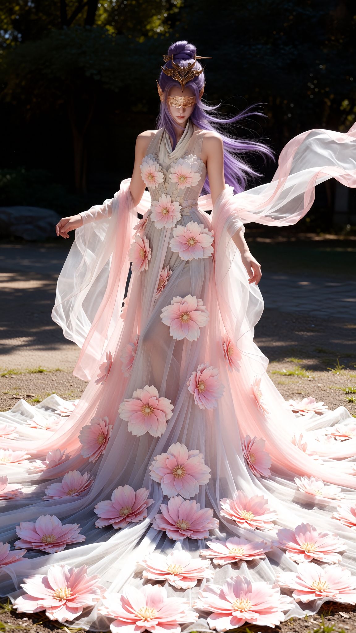 师兄啊师兄-云霄仙子，细节拉满的精美手机锁屏壁纸，弑神形态，国漫女神美女,第3张