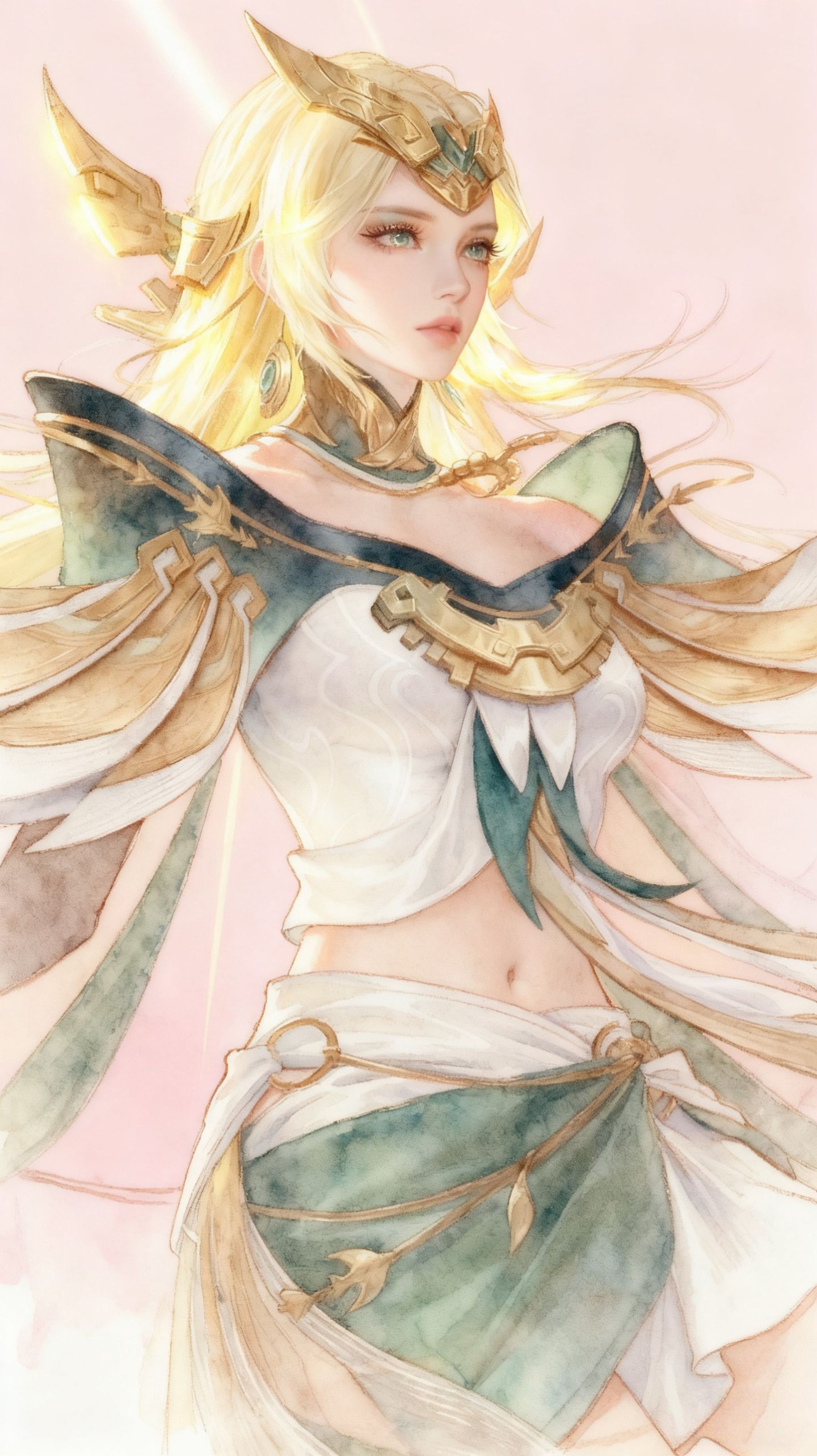 王者荣耀英雄华丽叠图插画，真的每一张都好喜欢😻,第3张