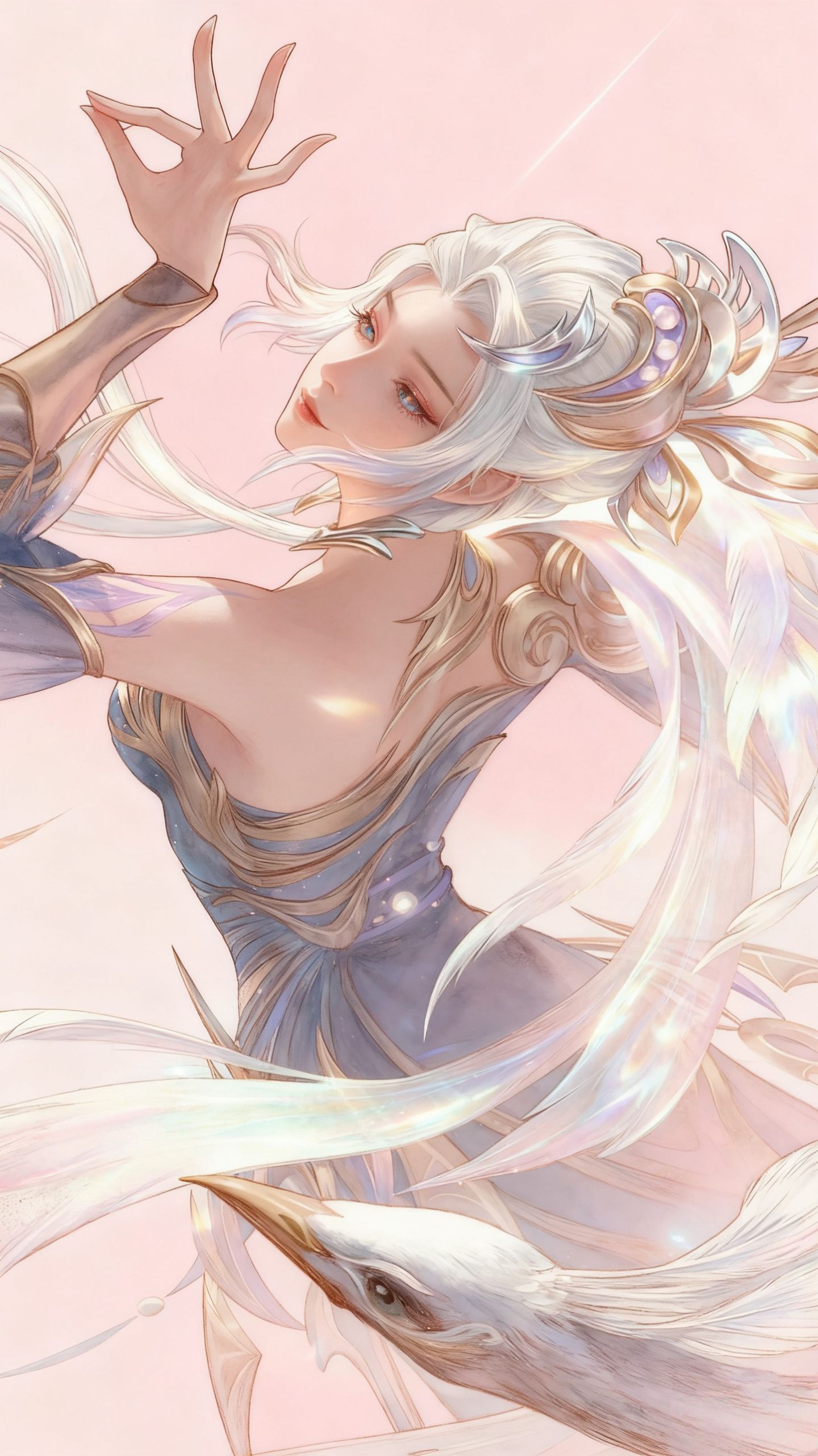 王者荣耀英雄华丽叠图插画，真的每一张都好喜欢😻,第2张