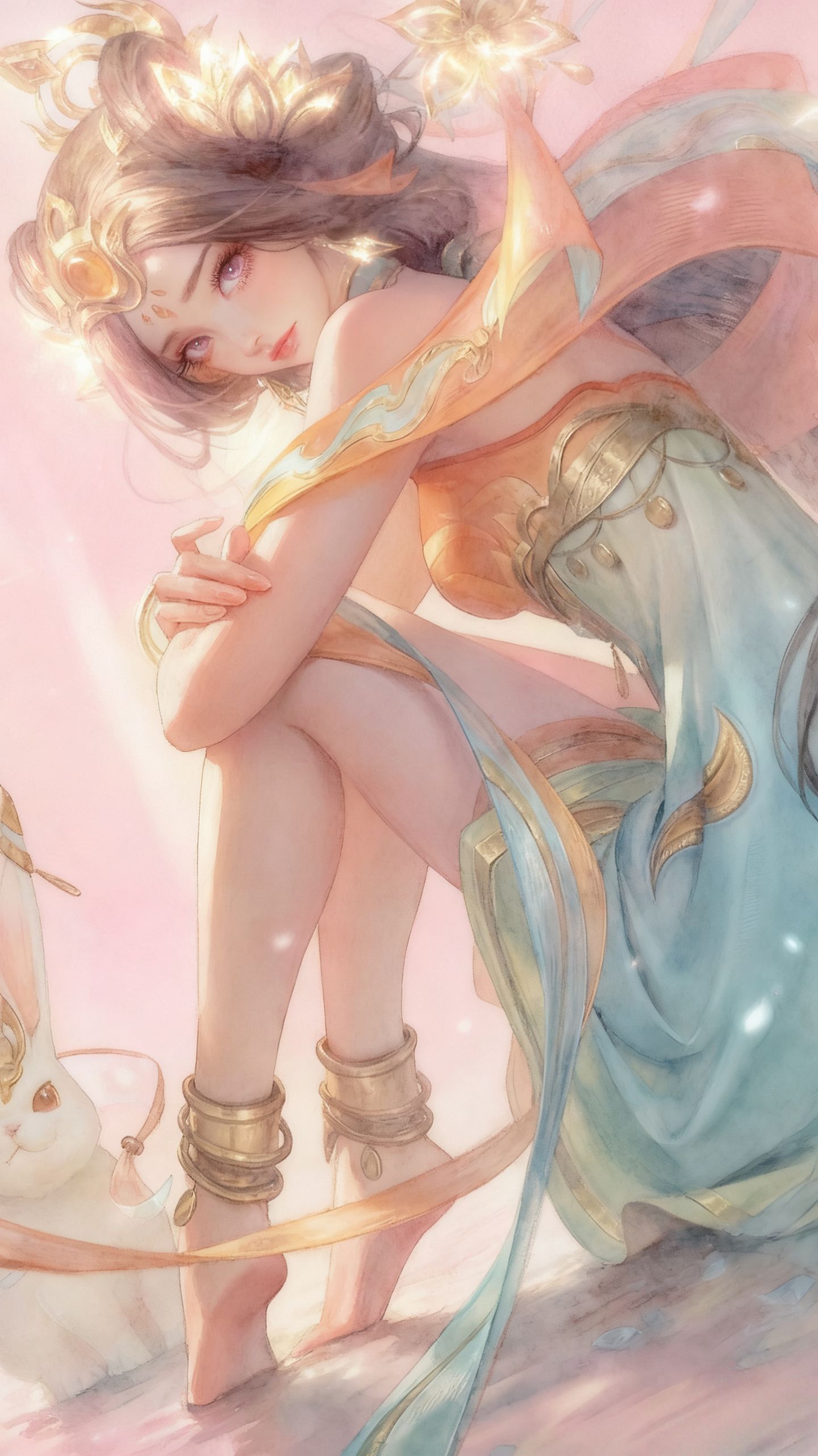 王者荣耀英雄华丽叠图插画，真的每一张都好喜欢😻,第4张