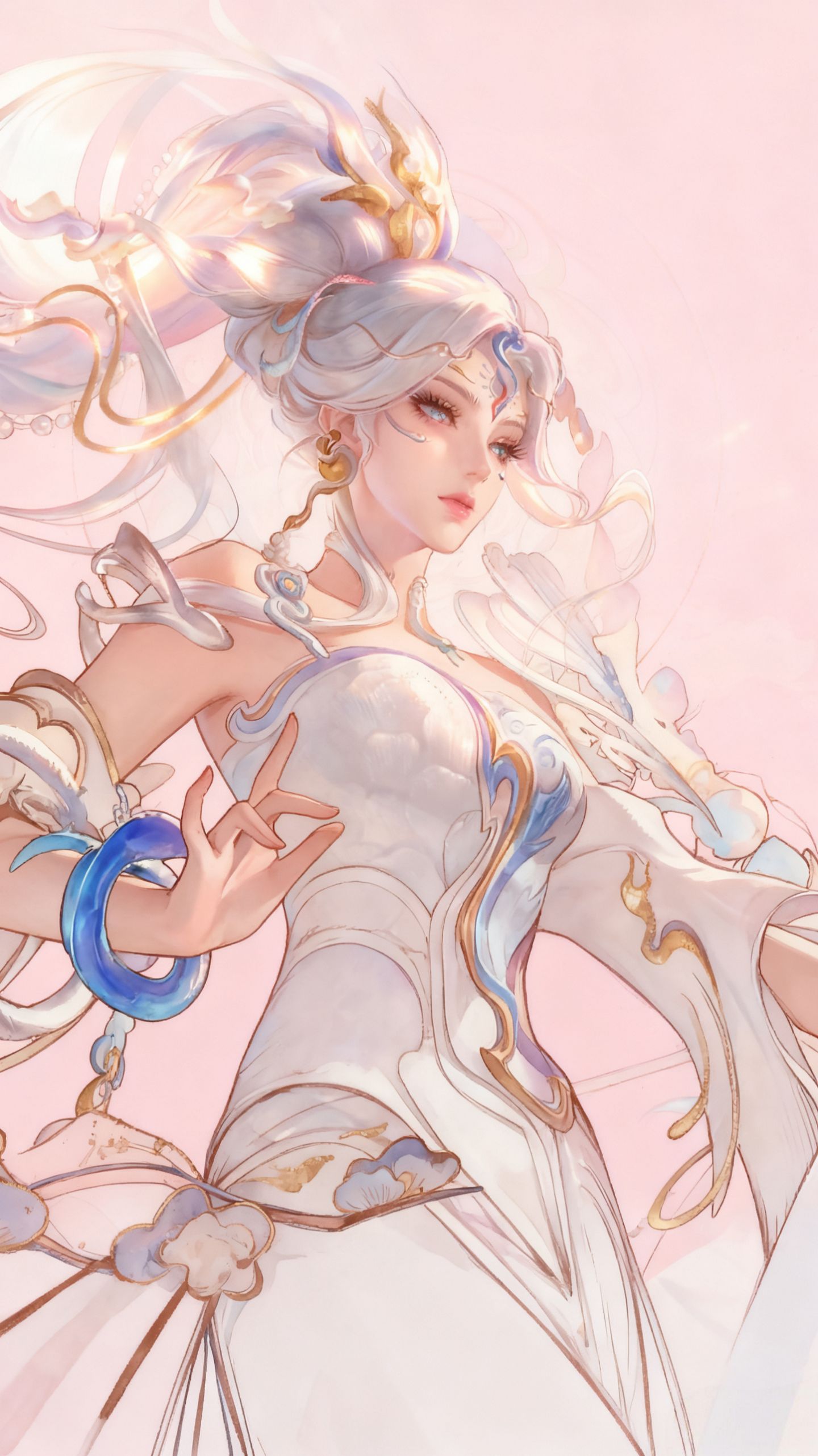 王者荣耀英雄华丽叠图插画，真的每一张都好喜欢😻,第5张