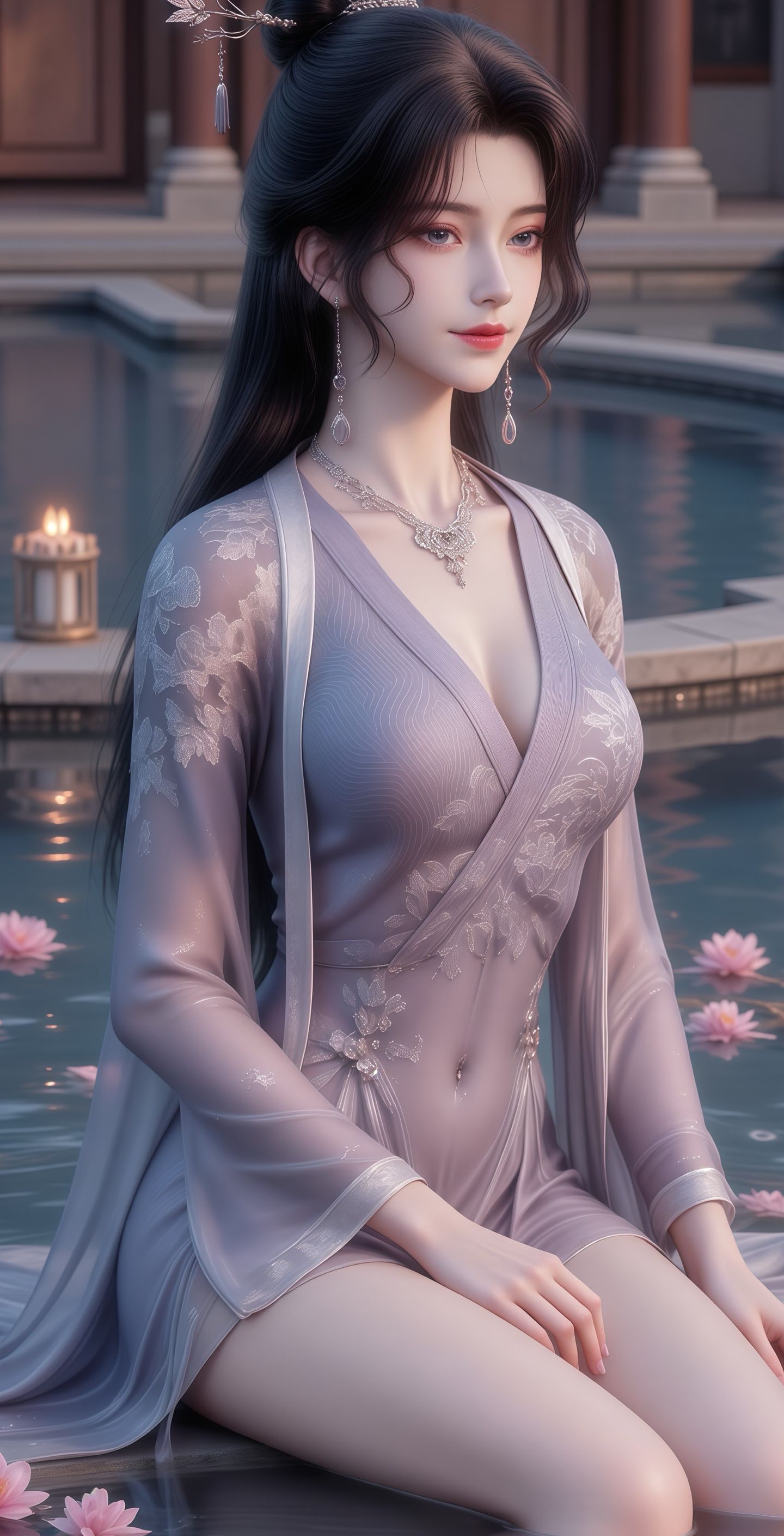 长春宫太上长老《剑来2》古装动漫国漫女神美女高清手机壁纸,第1张