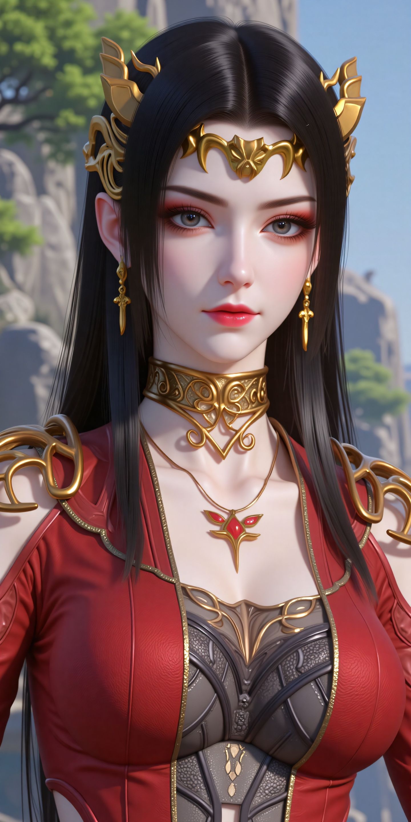 《斗破苍穹》美杜莎的腿真是要老命，动漫女主国漫女神美女壁纸，美腿大长腿,第3张