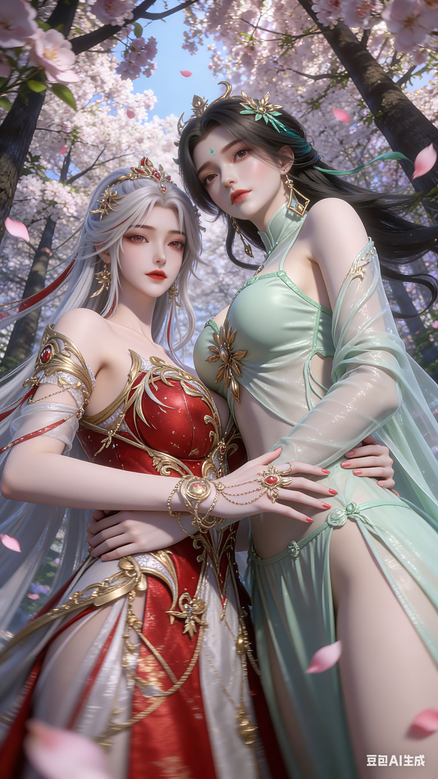 《完美世界》柳神X火灵儿，豆包AI还是牛的，超高清美女壁纸，动漫国漫女神，这也太好看了吧,第2张