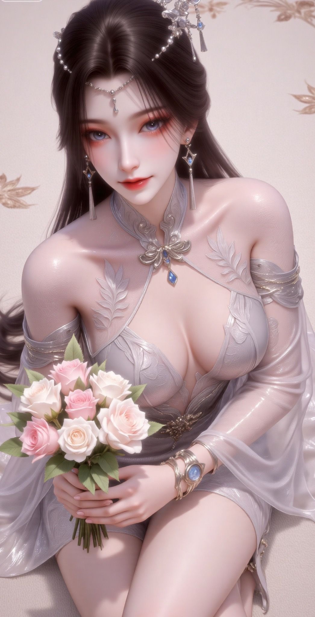 《神墓》年番南宫仙儿，动漫国漫女神美女角色人物壁纸，还真魅啊大长腿福利,第3张