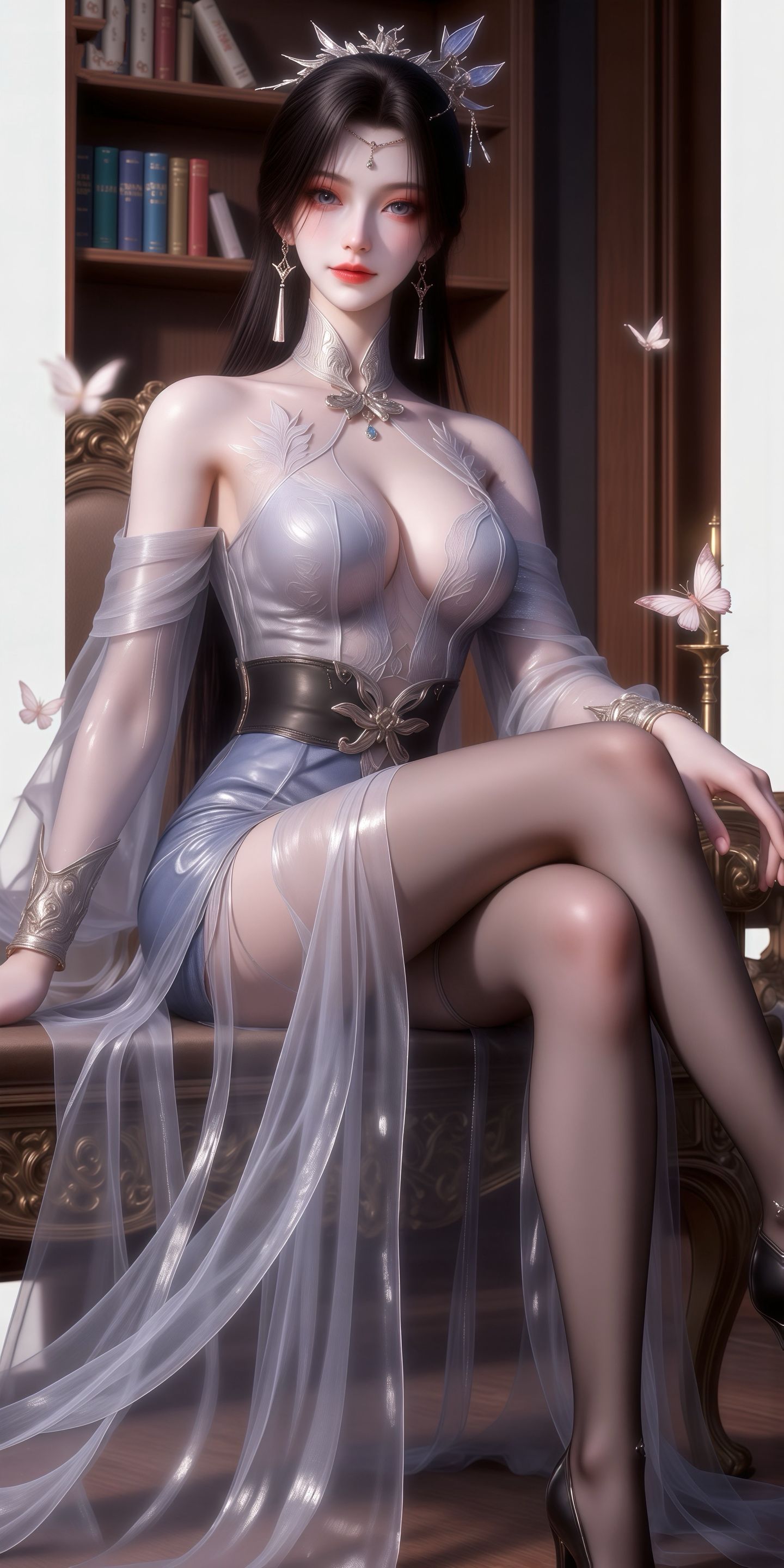 《神墓》年番南宫仙儿，动漫国漫女神美女角色人物壁纸，还真魅啊大长腿福利,第4张