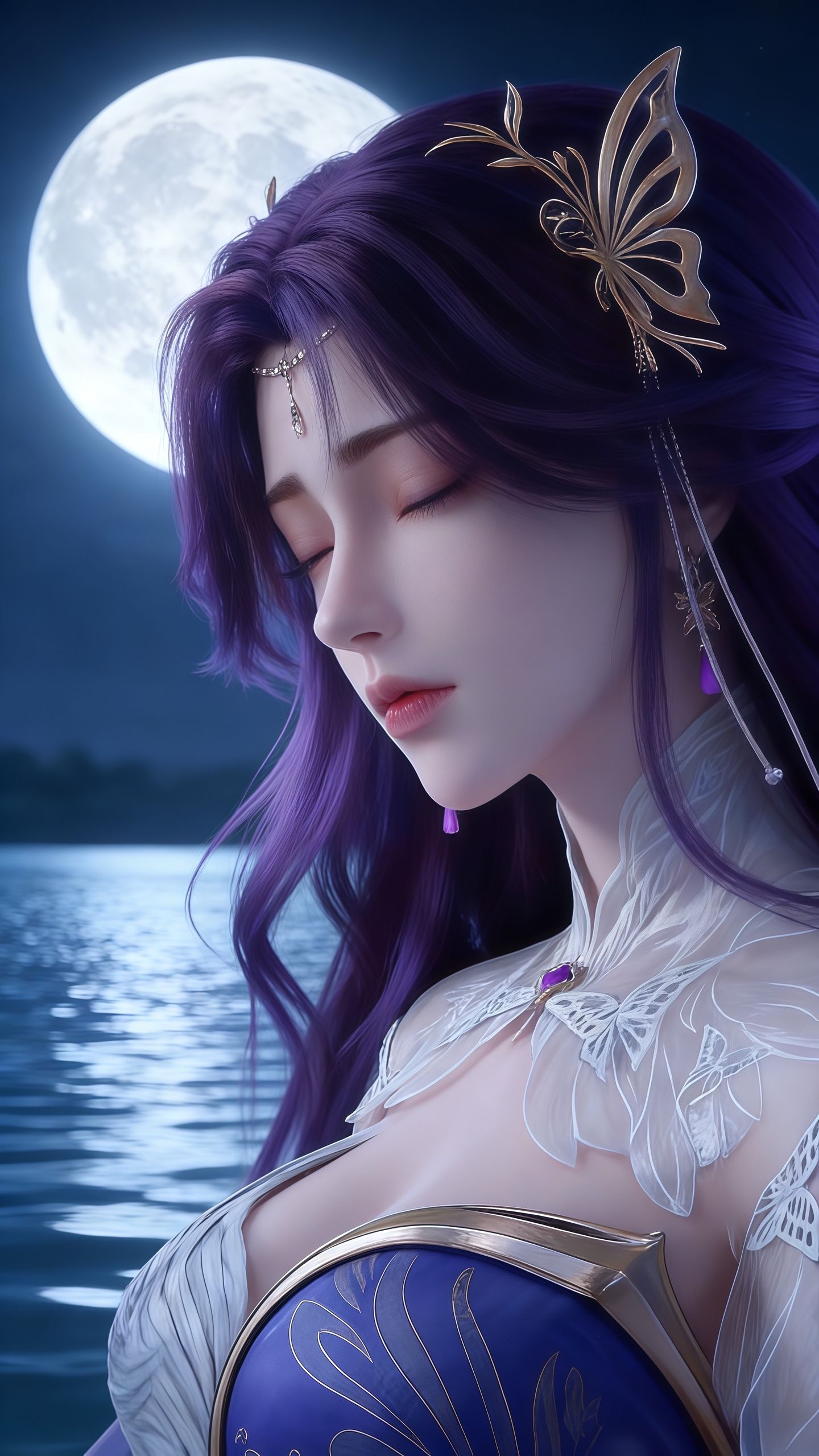 《完美世界》云曦动画国漫美女御姐，高颜值细节美感，动漫角色人物,第5张