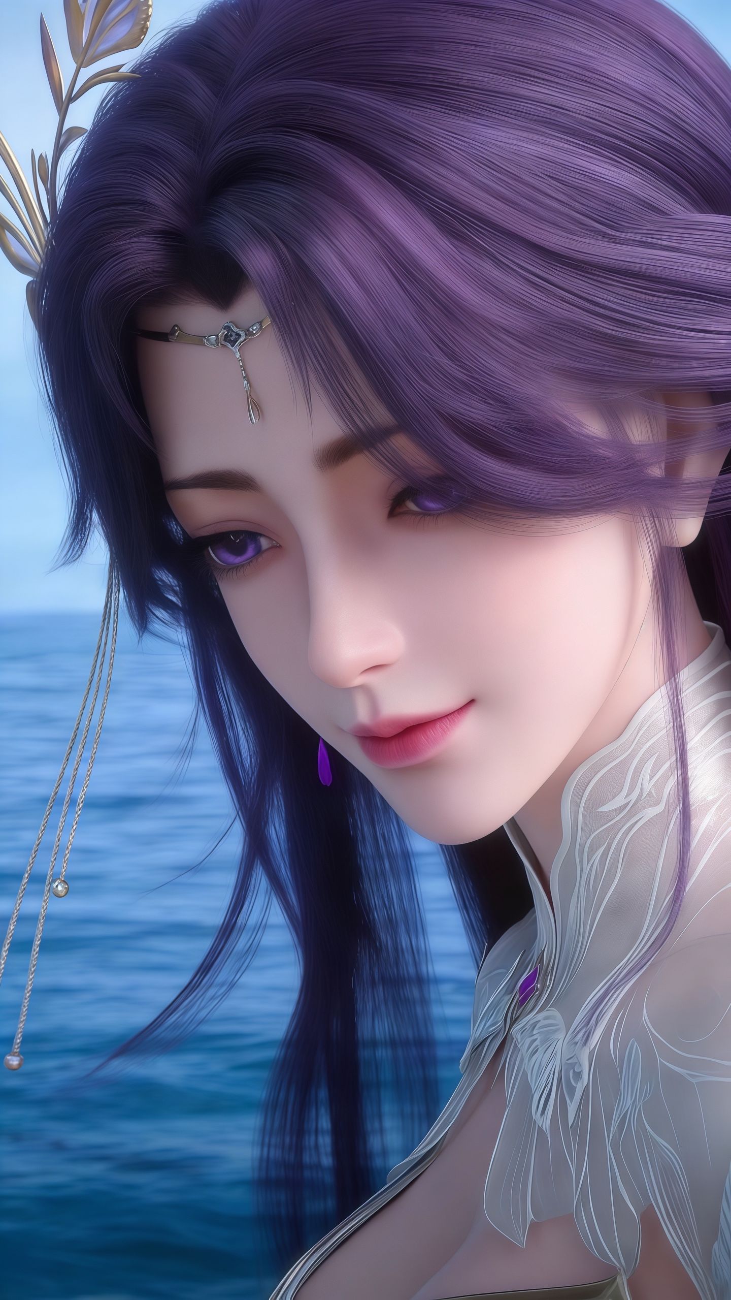 《完美世界》云曦动画国漫美女御姐，高颜值细节美感，动漫角色人物,第6张