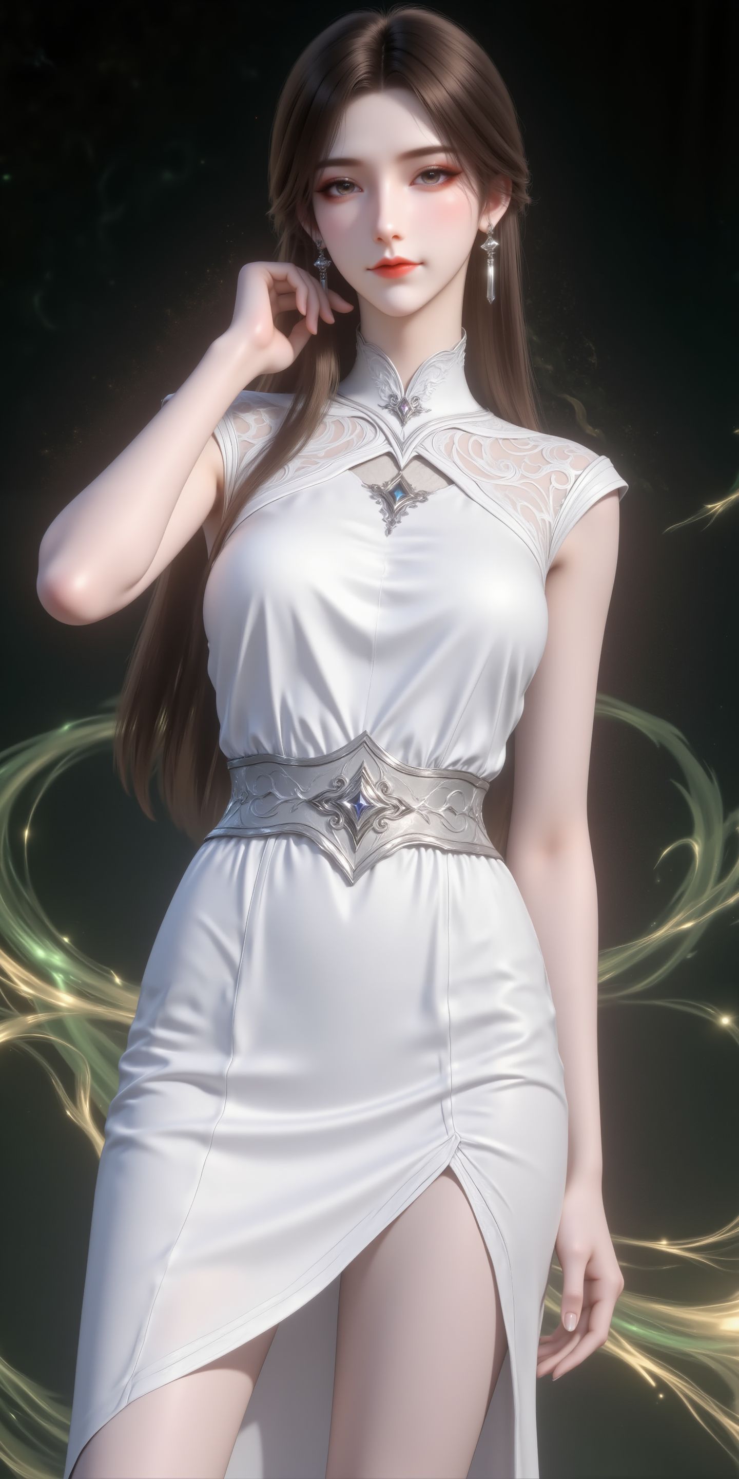 温婉大小姐赵清菡，深空彼岸国漫女神壁纸,第1张