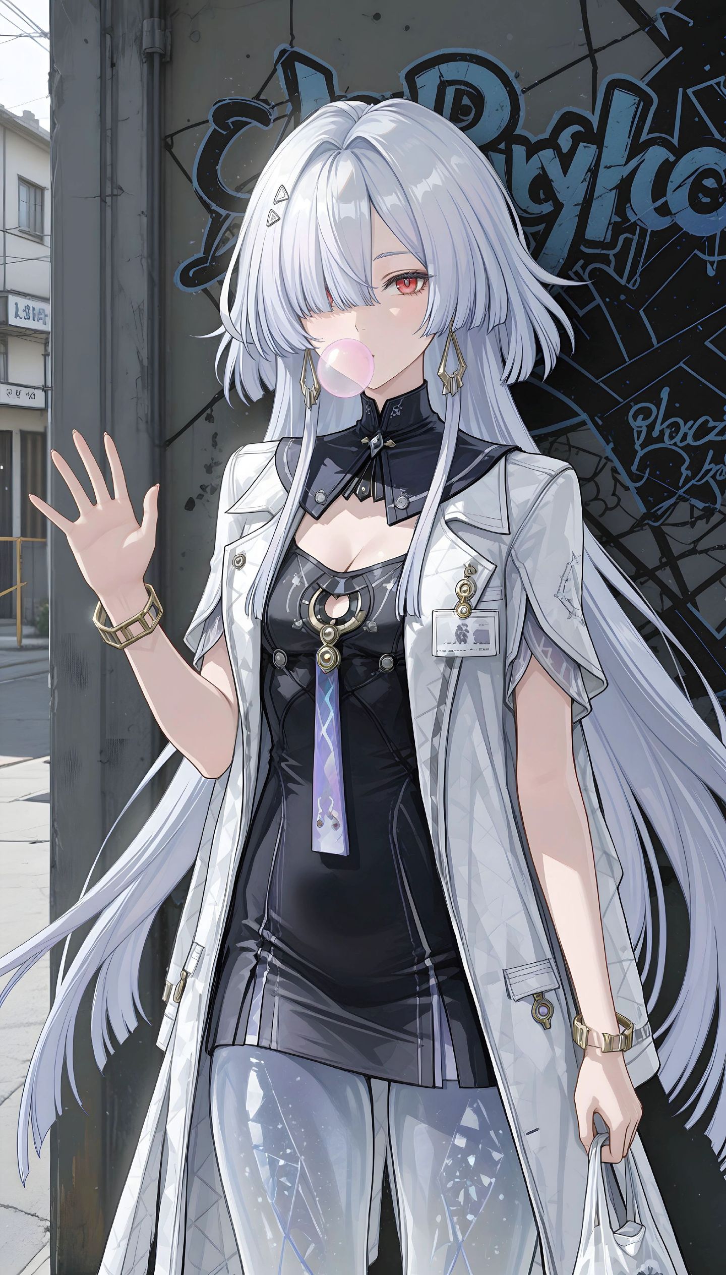 鸣潮莫宁，ai绘画作图壁纸分享，高清美感十足,第1张