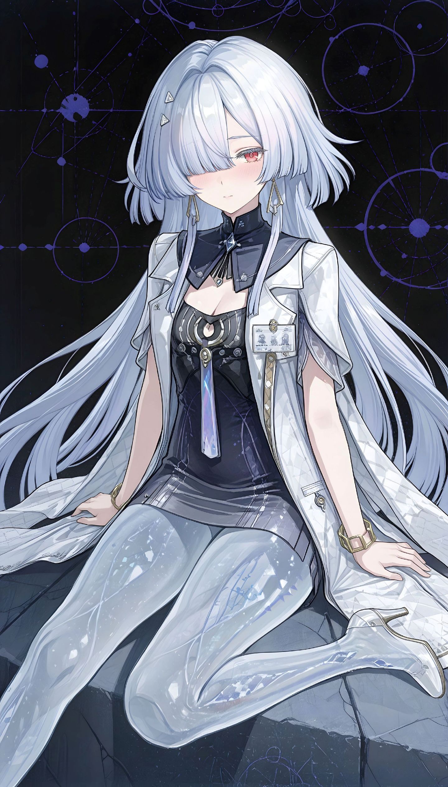 鸣潮莫宁，ai绘画作图壁纸分享，高清美感十足,第2张