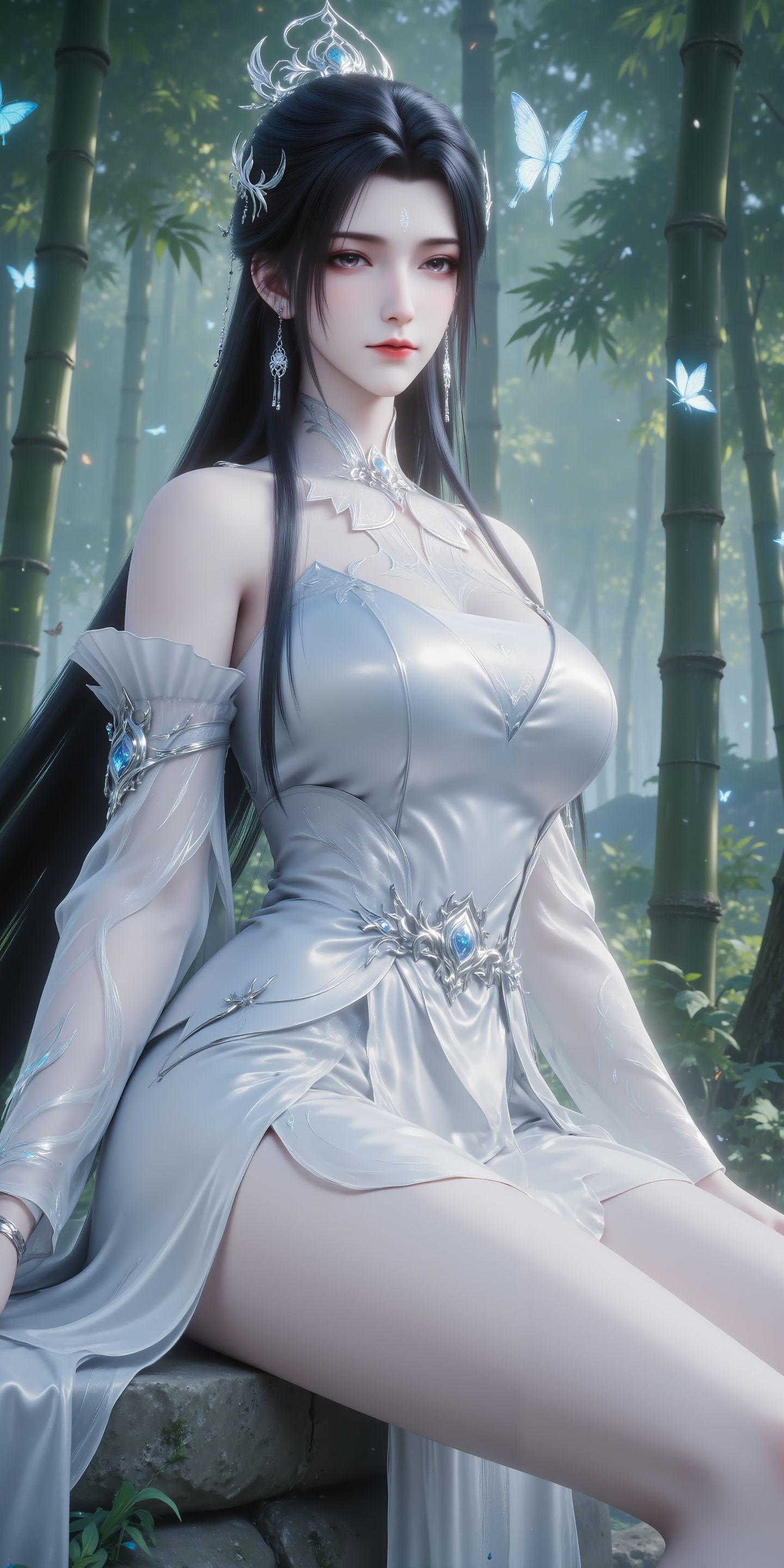 诛仙肉感御姐陆雪琪喜欢吗，动漫动画国漫女主手机壁纸，肉肉腿大长腿,第1张