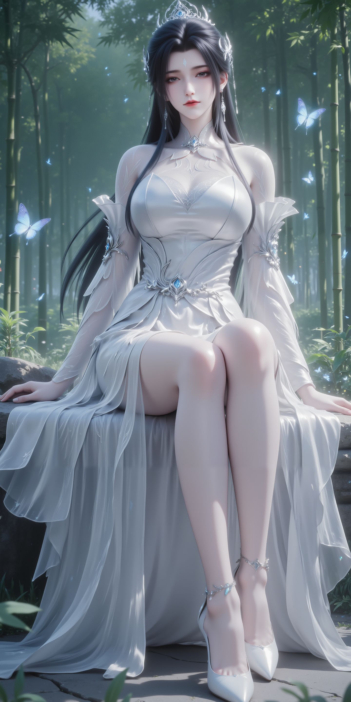 诛仙肉感御姐陆雪琪喜欢吗，动漫动画国漫女主手机壁纸，肉肉腿大长腿,第3张