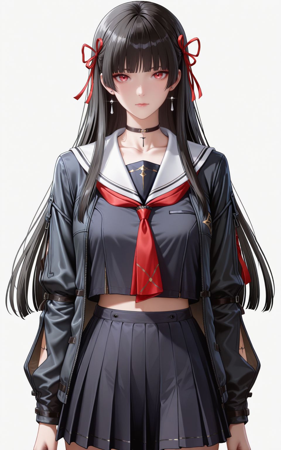 《鸣潮》千咲，二次元游戏角色少女图片壁纸，手办既视感,第1张