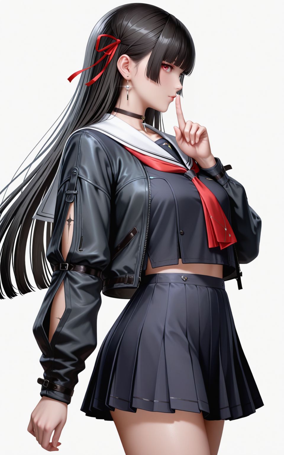 《鸣潮》千咲，二次元游戏角色少女图片壁纸，手办既视感,第2张