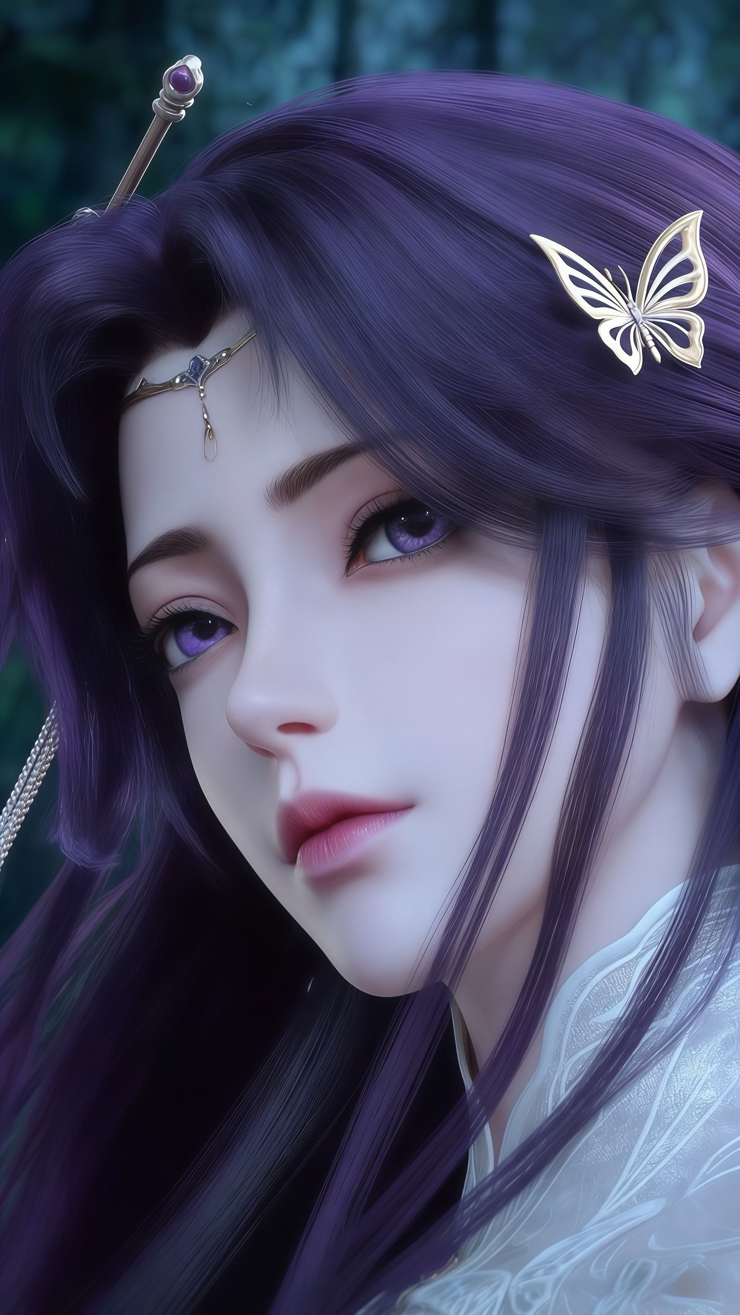 《完美世界》云曦新建模，动漫国漫美女御姐，高颜值细节美感手机壁纸,第4张