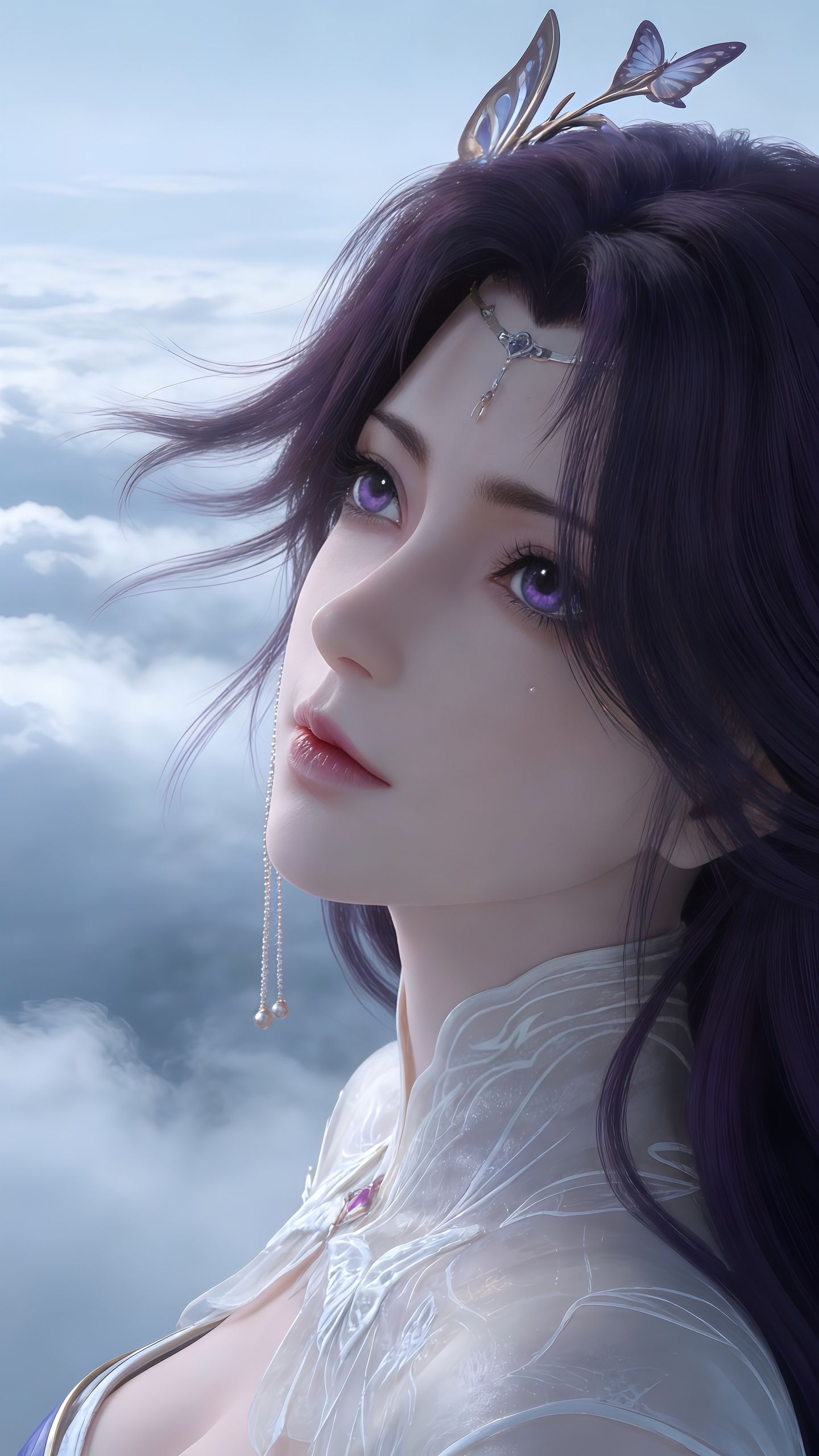 《完美世界》云曦新建模，动漫国漫美女御姐，高颜值细节美感手机壁纸,第3张