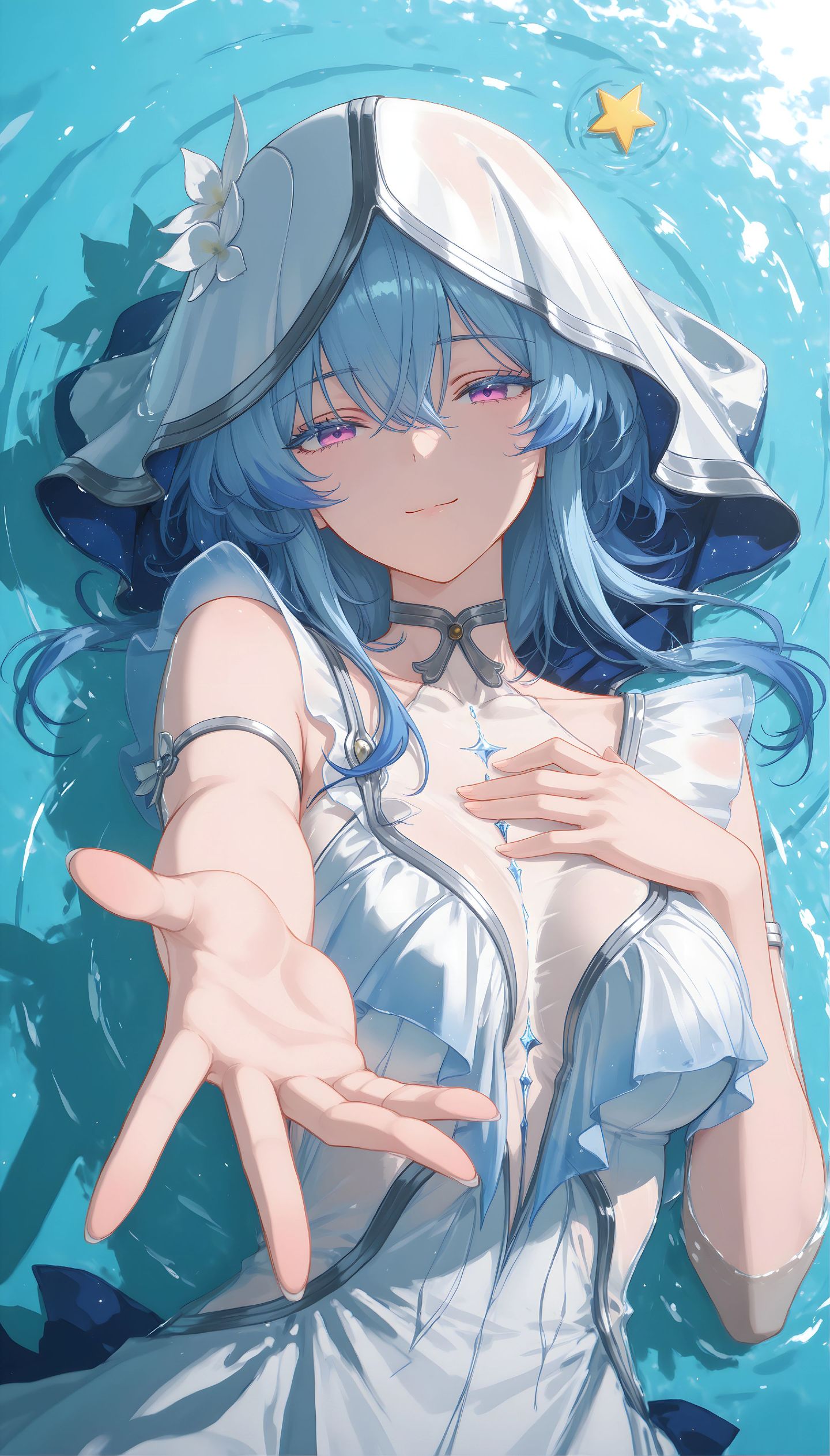 鸣潮弗洛洛、守岸人aigc超高清手机壁纸锁屏桌面，二次元唯美,第1张