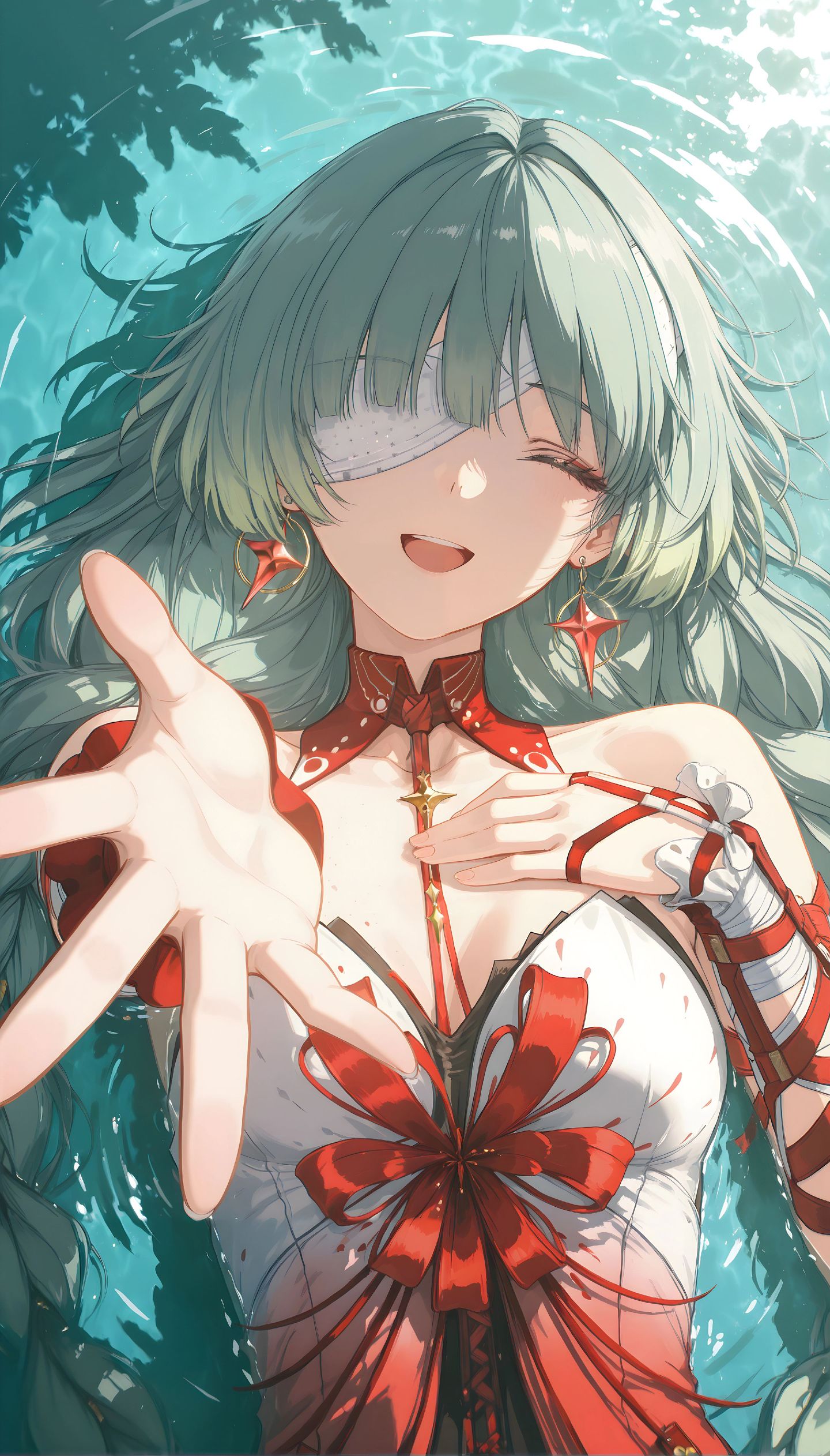 鸣潮弗洛洛、守岸人aigc超高清手机壁纸锁屏桌面，二次元唯美,第4张