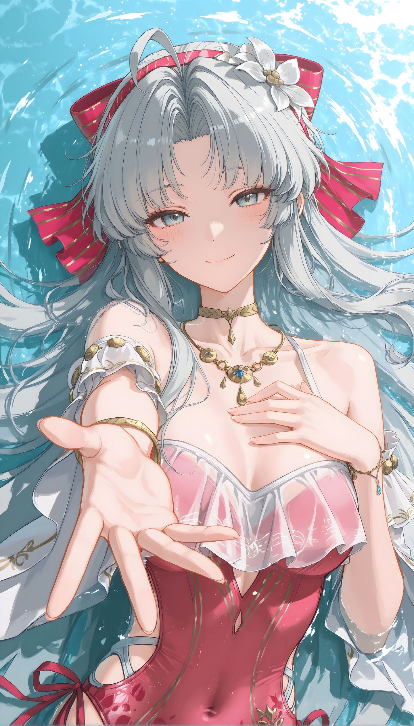 鸣潮弗洛洛、守岸人aigc超高清手机壁纸锁屏桌面，二次元唯美,第3张