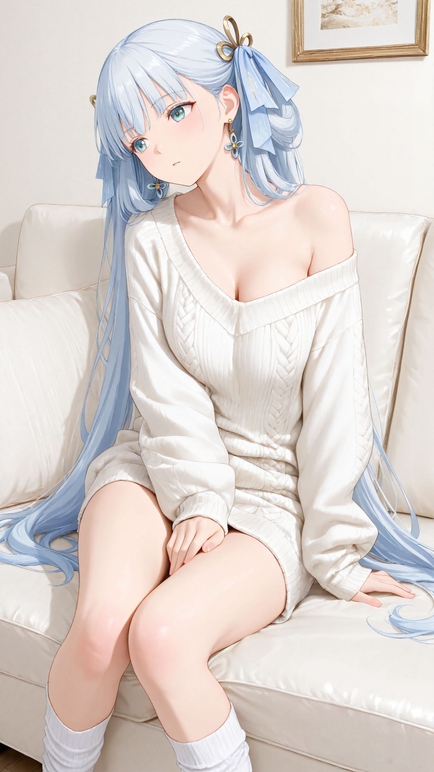 哈吉漂吃这么好，二次元游戏《鸣潮》今汐居家壁纸，唯美大长腿,第3张