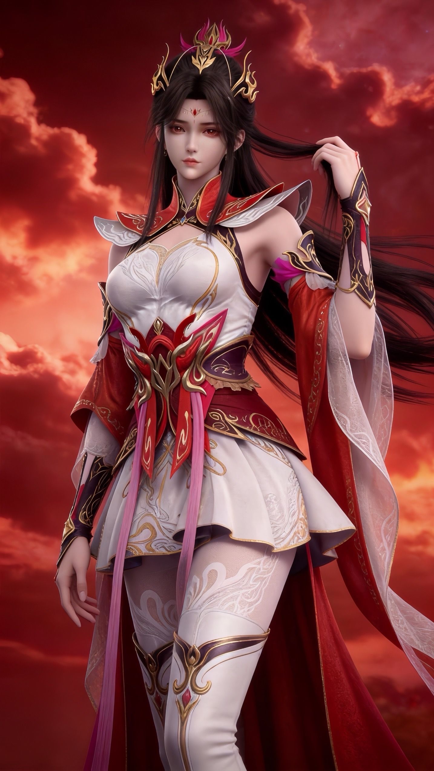 火域娇颜，至尊嫡女—萧潇，大主宰版长大后的萧潇,第1张