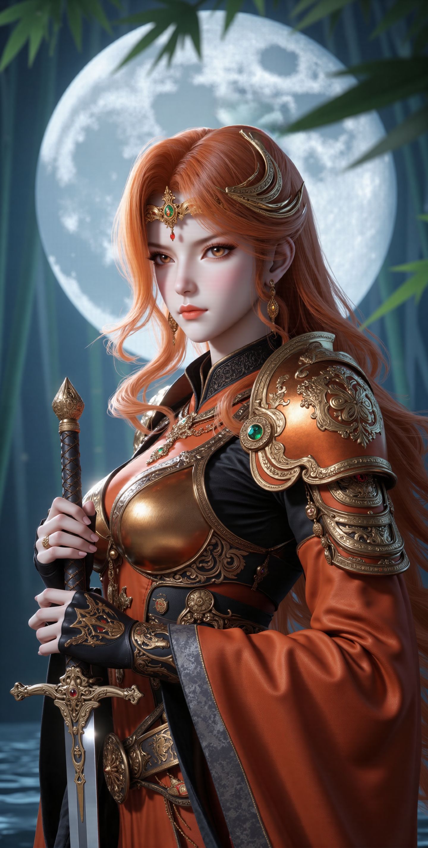 斗罗大陆绝世唐门橘子，国漫女神美女图片精选壁纸,第5张