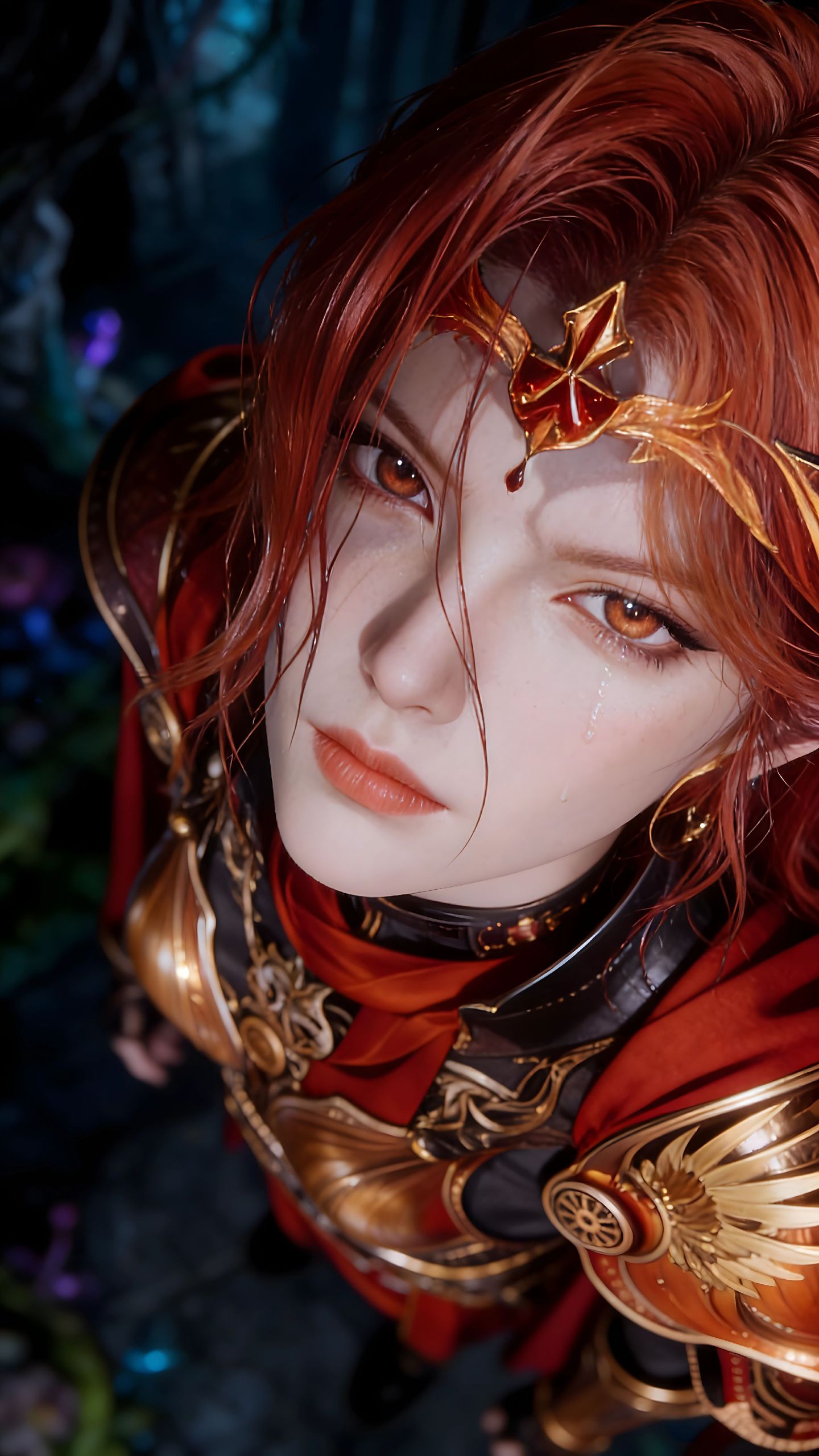 斗罗大陆绝世唐门橘子，国漫女神美女图片精选壁纸,第9张