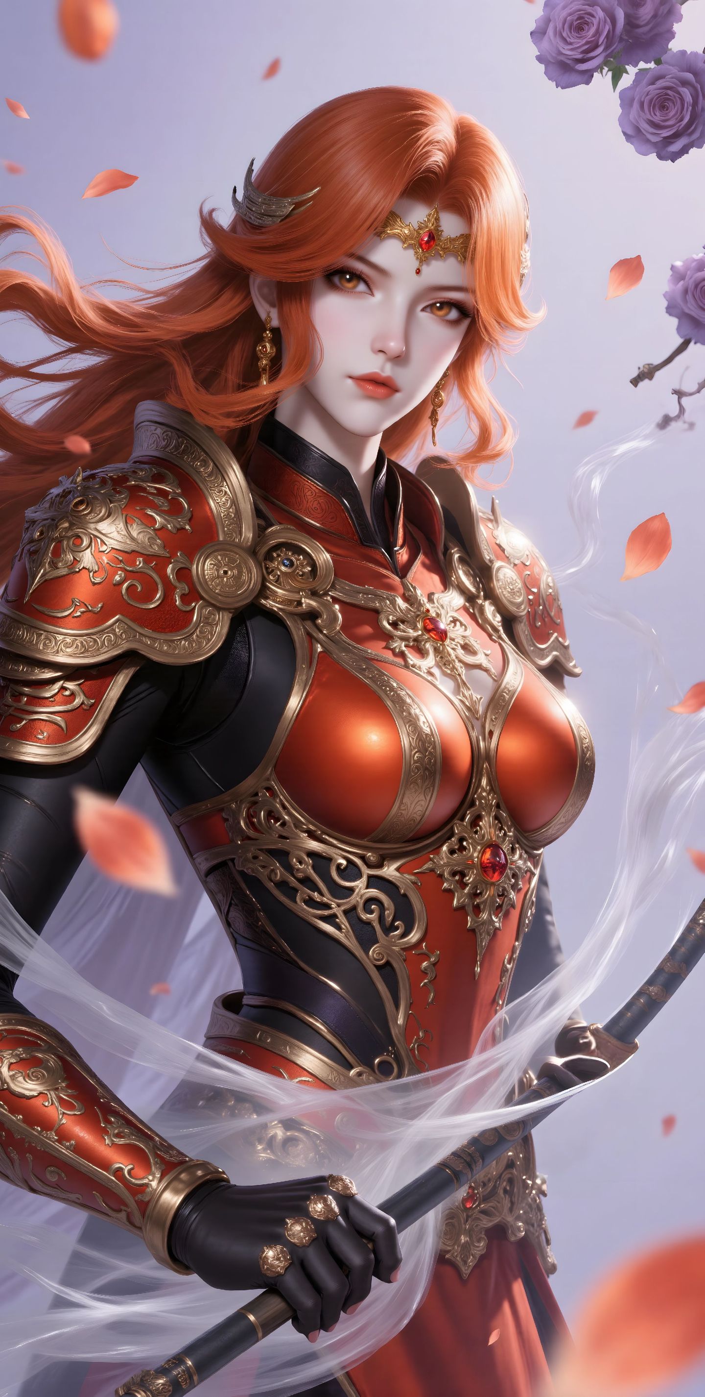 斗罗大陆绝世唐门橘子，国漫女神美女图片精选壁纸,第7张