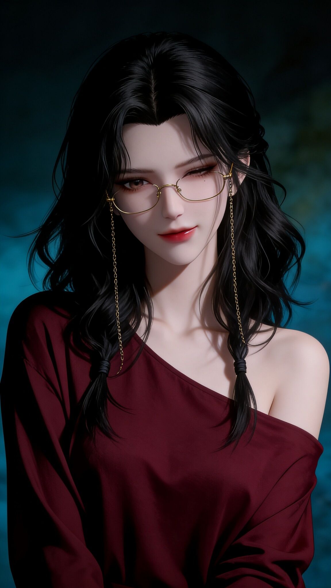 动画《仙逆》柳眉现代穿搭御姐版，动漫国漫美女走进现实AI绘画,第1张