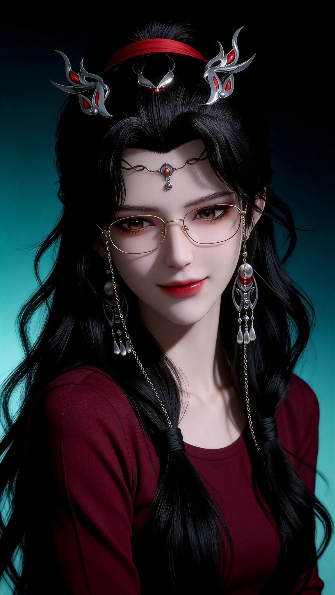 动画《仙逆》柳眉现代穿搭御姐版，动漫国漫美女走进现实AI绘画,第2张