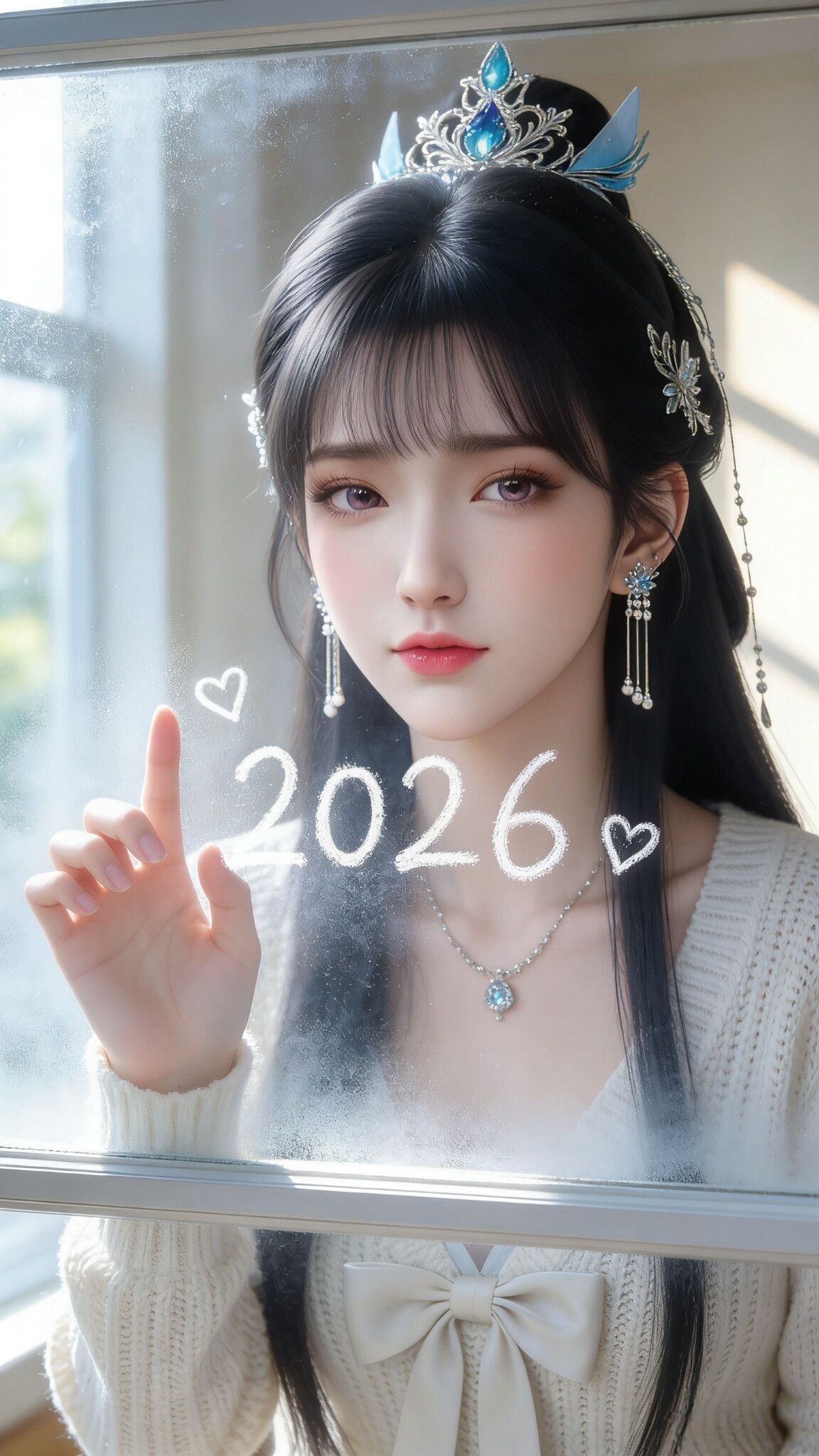 诛仙陆雪琪现代居家换装带你跨年2026，美翻也太好看了,第6张