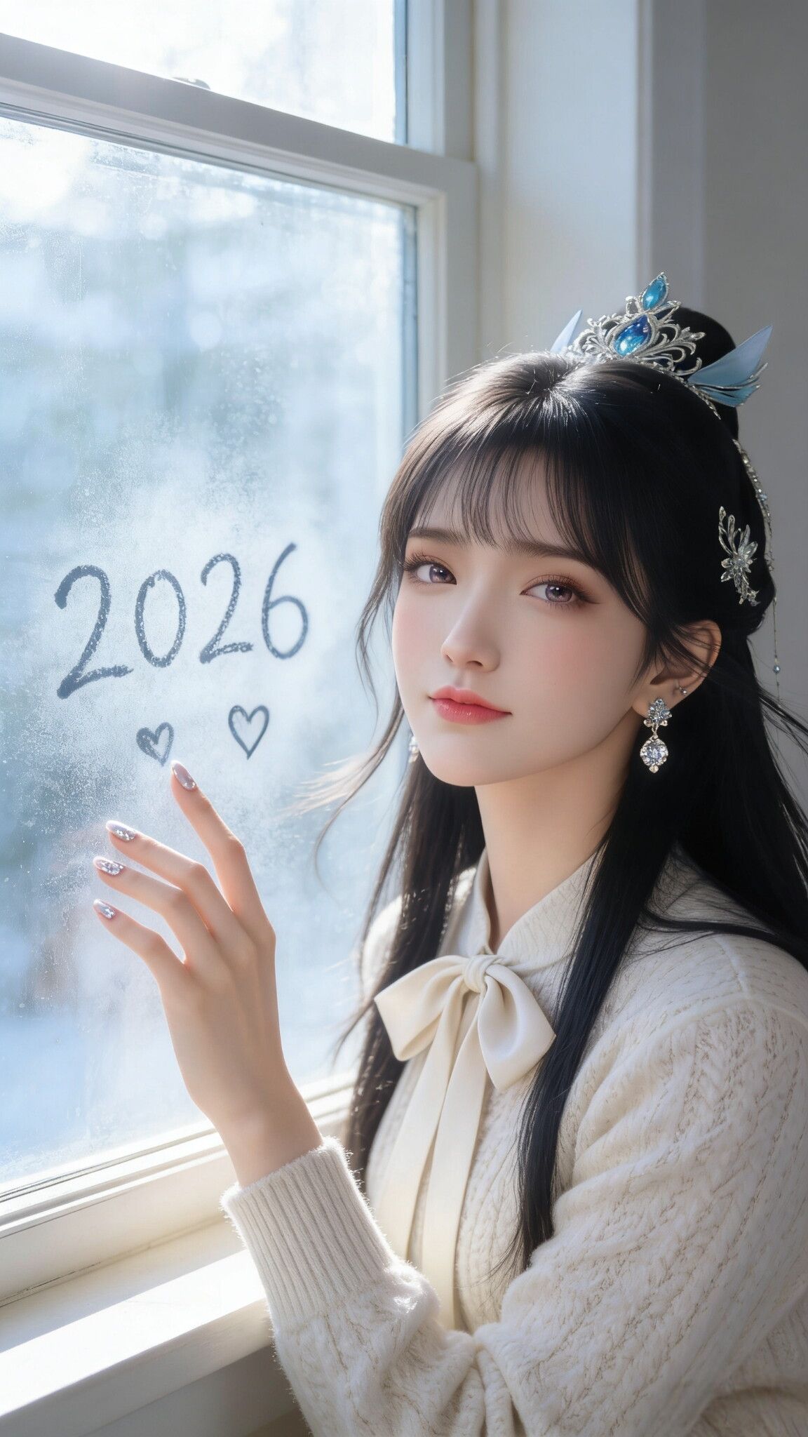 诛仙陆雪琪现代居家换装带你跨年2026，美翻也太好看了,第5张