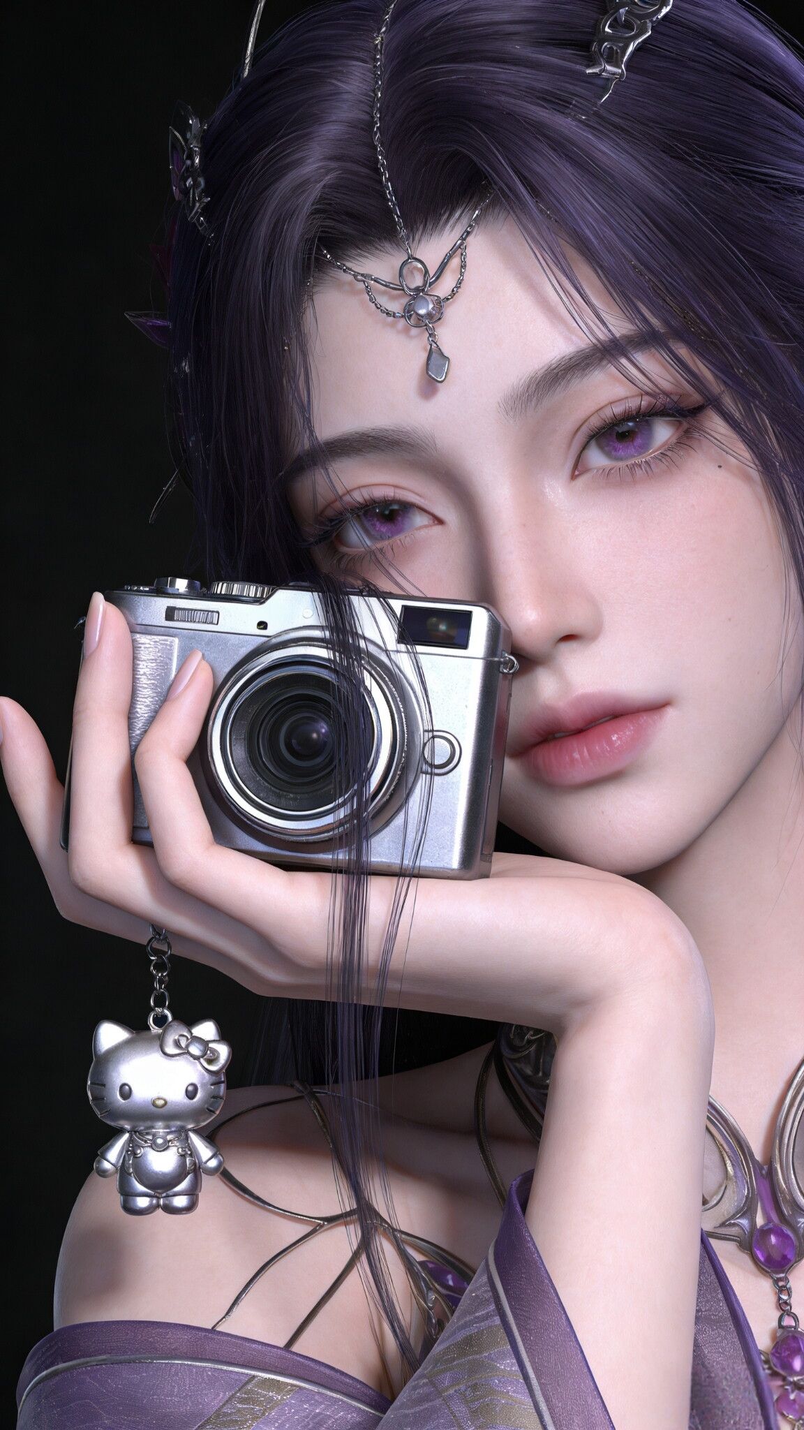 完美世界云曦相机摄影写实版，超高清美女御姐美图壁纸图片,第4张