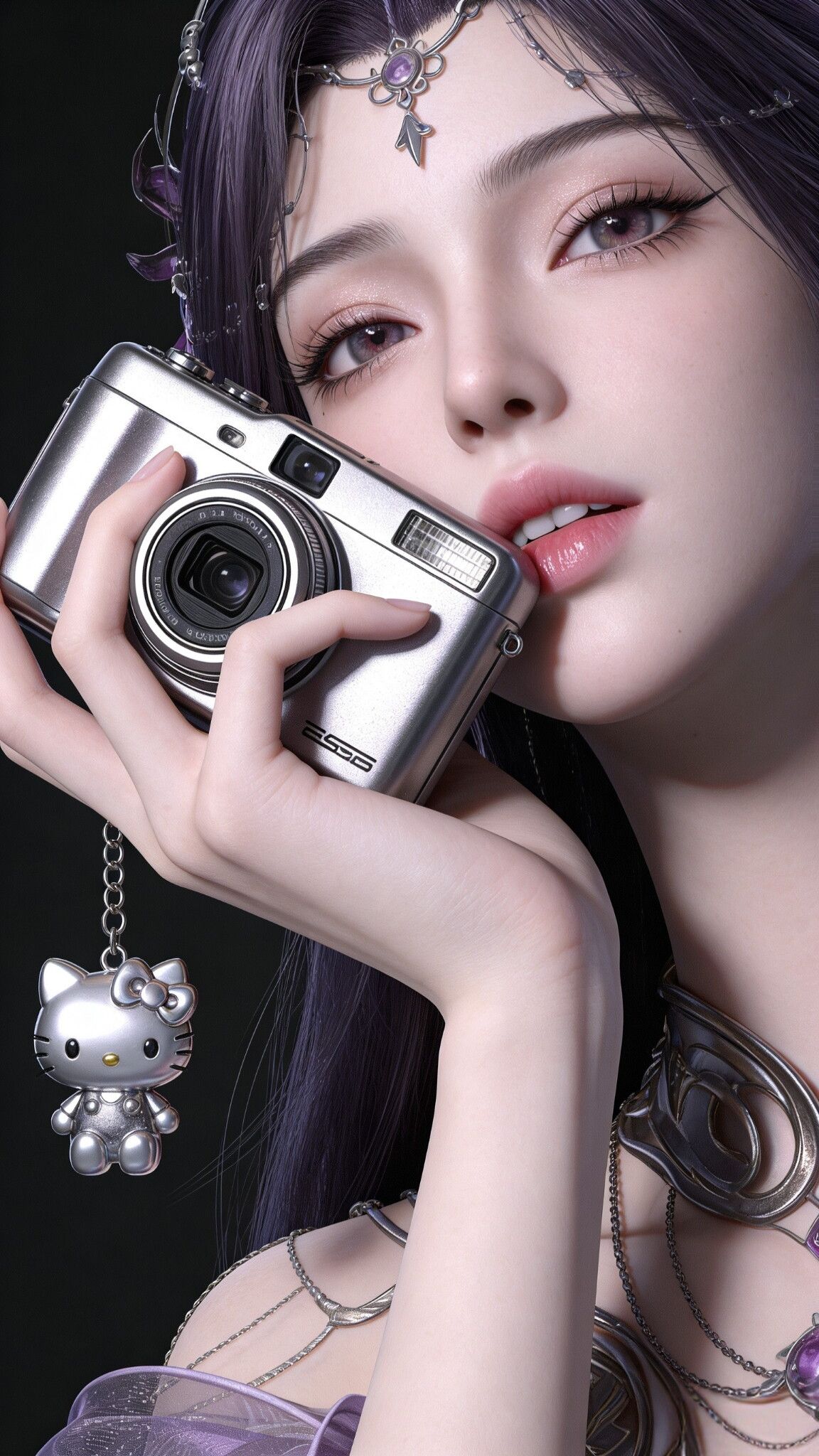 完美世界云曦相机摄影写实版，超高清美女御姐美图壁纸图片,第7张