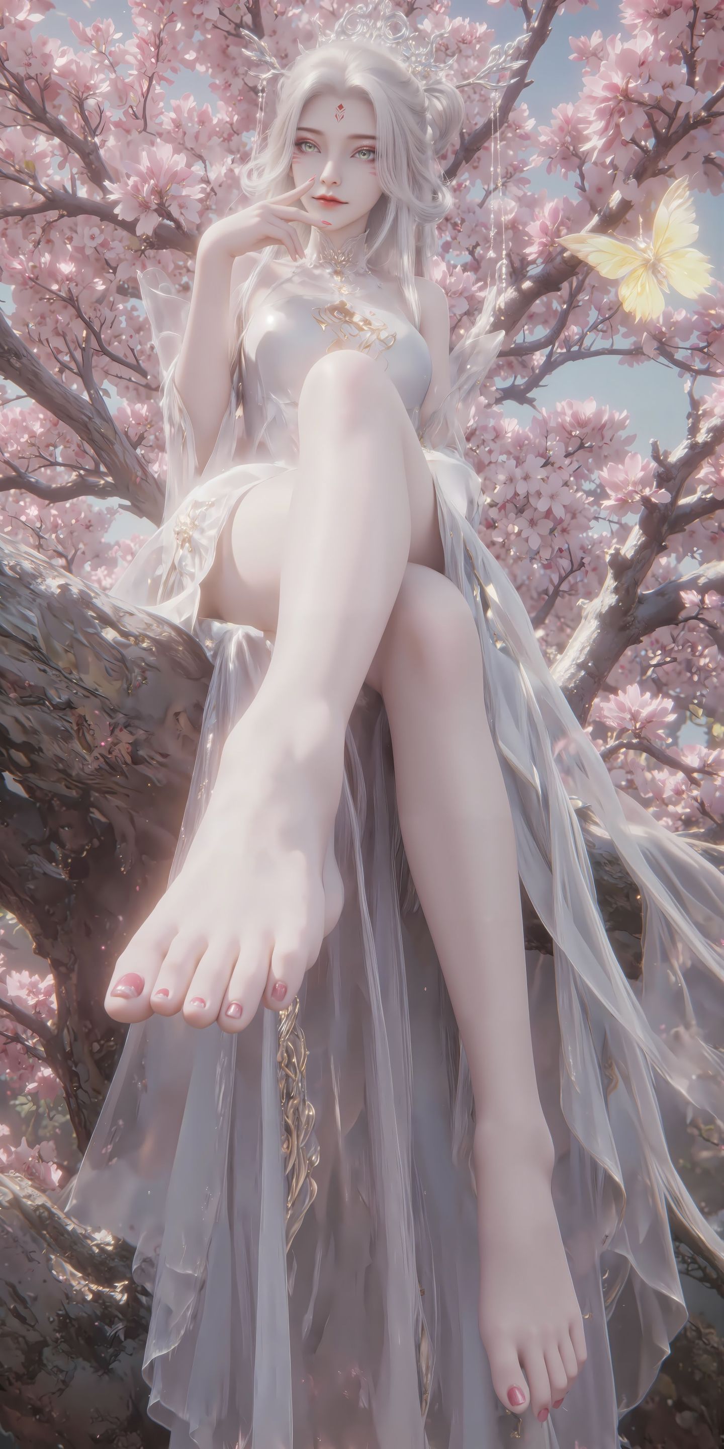 诛仙狐妖御姐小白新建模，动漫动画国漫女神美女图片壁纸分享，细节拉满太好看魅惑了,第3张