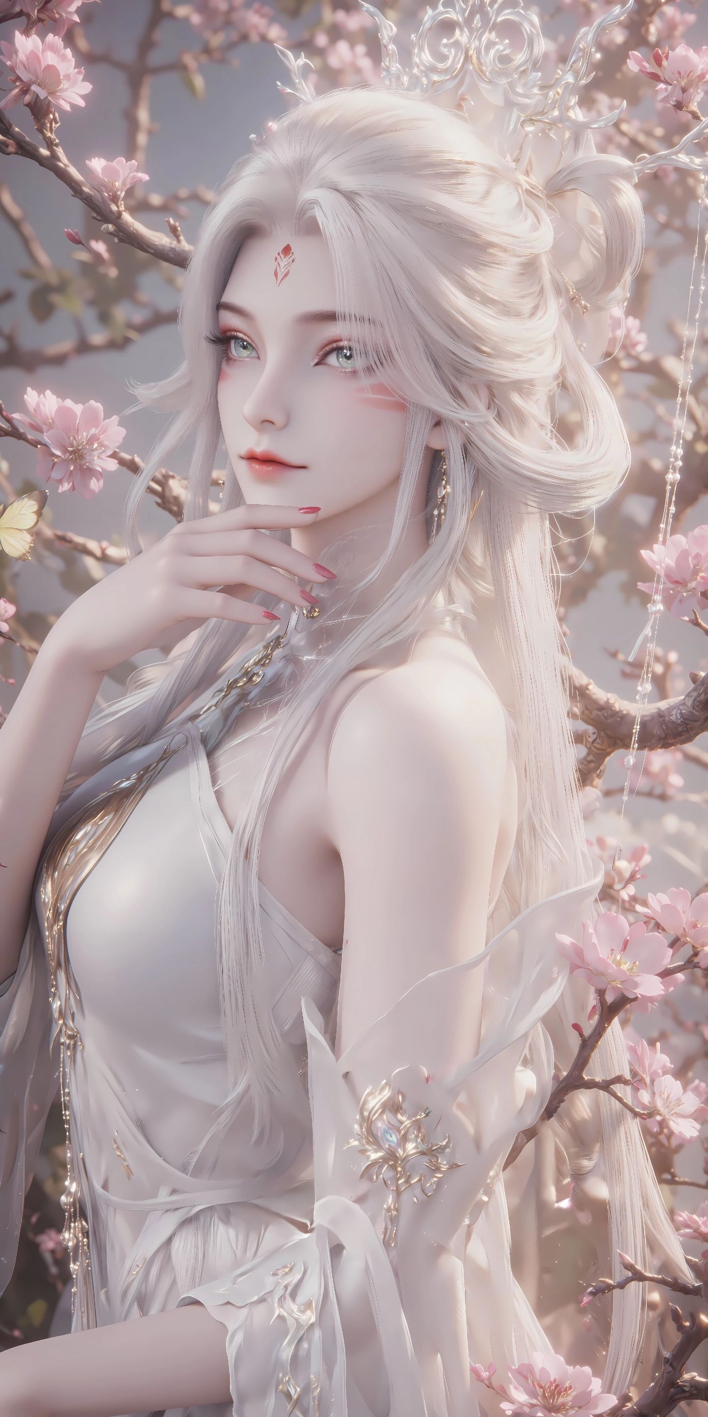 诛仙狐妖御姐小白新建模，动漫动画国漫女神美女图片壁纸分享，细节拉满太好看魅惑了,第7张