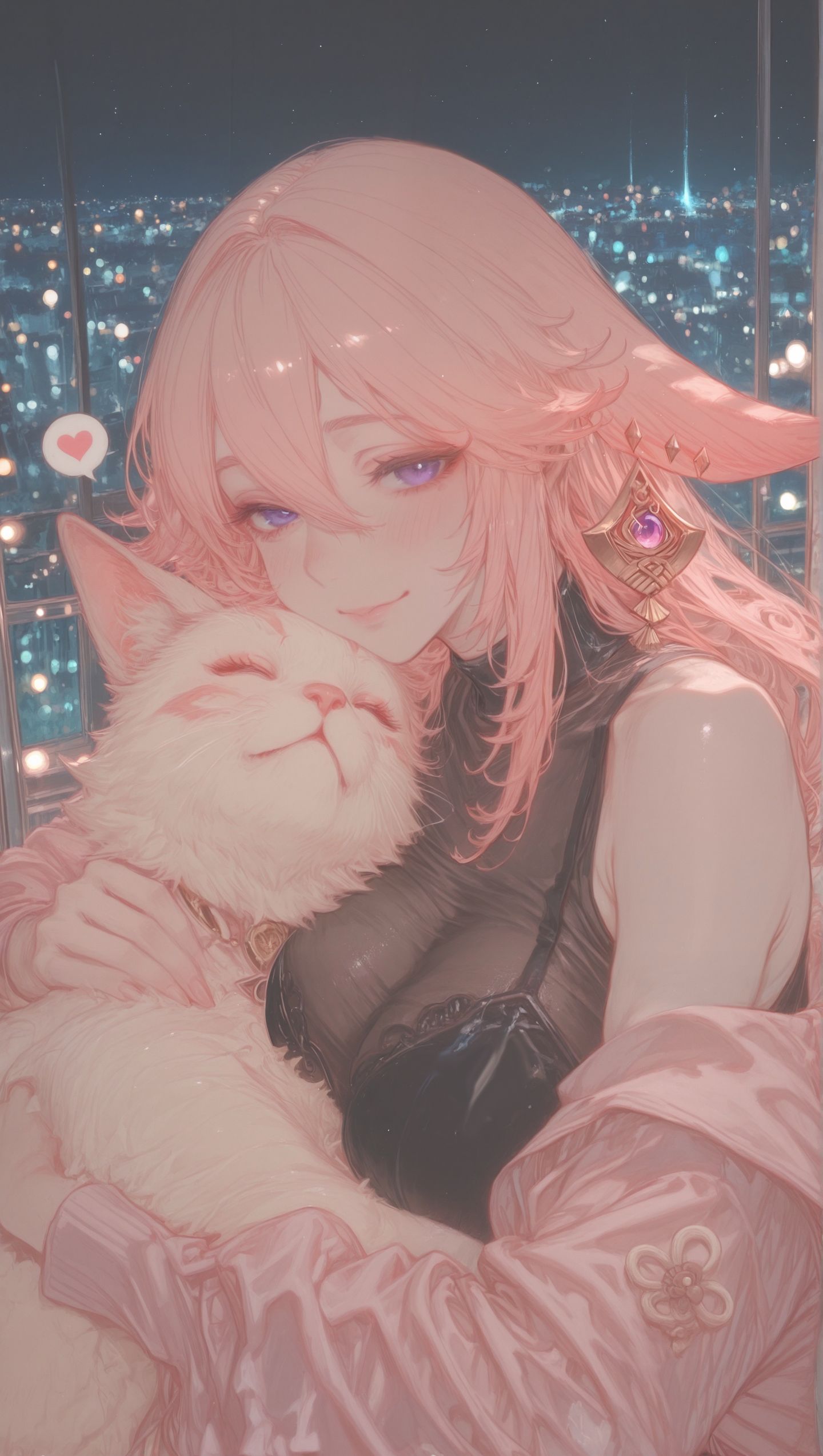 芙宁娜 雷电将军 八重神子 神里绫华 ，二次元游戏原神角色人物美女御姐,第1张