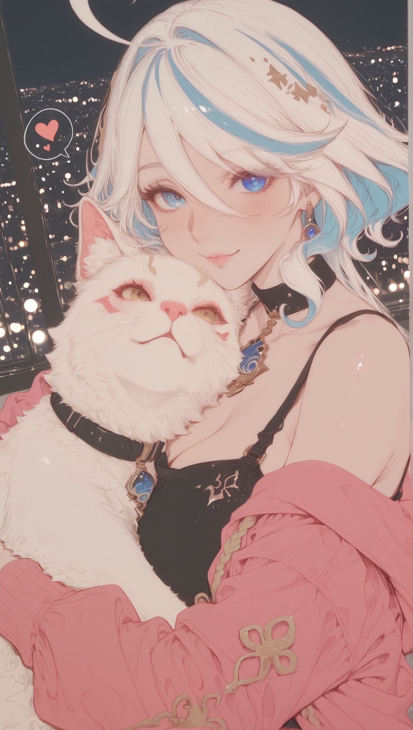 芙宁娜 雷电将军 八重神子 神里绫华 ，二次元游戏原神角色人物美女御姐,第3张