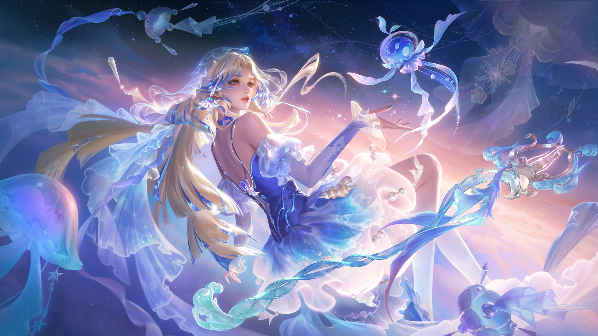 王昭君 长夜焕生 王者荣耀皮肤无水印海报电脑壁纸,第1张 王昭君 长夜焕生 王者荣耀皮肤无水印海报电脑壁纸,第1张