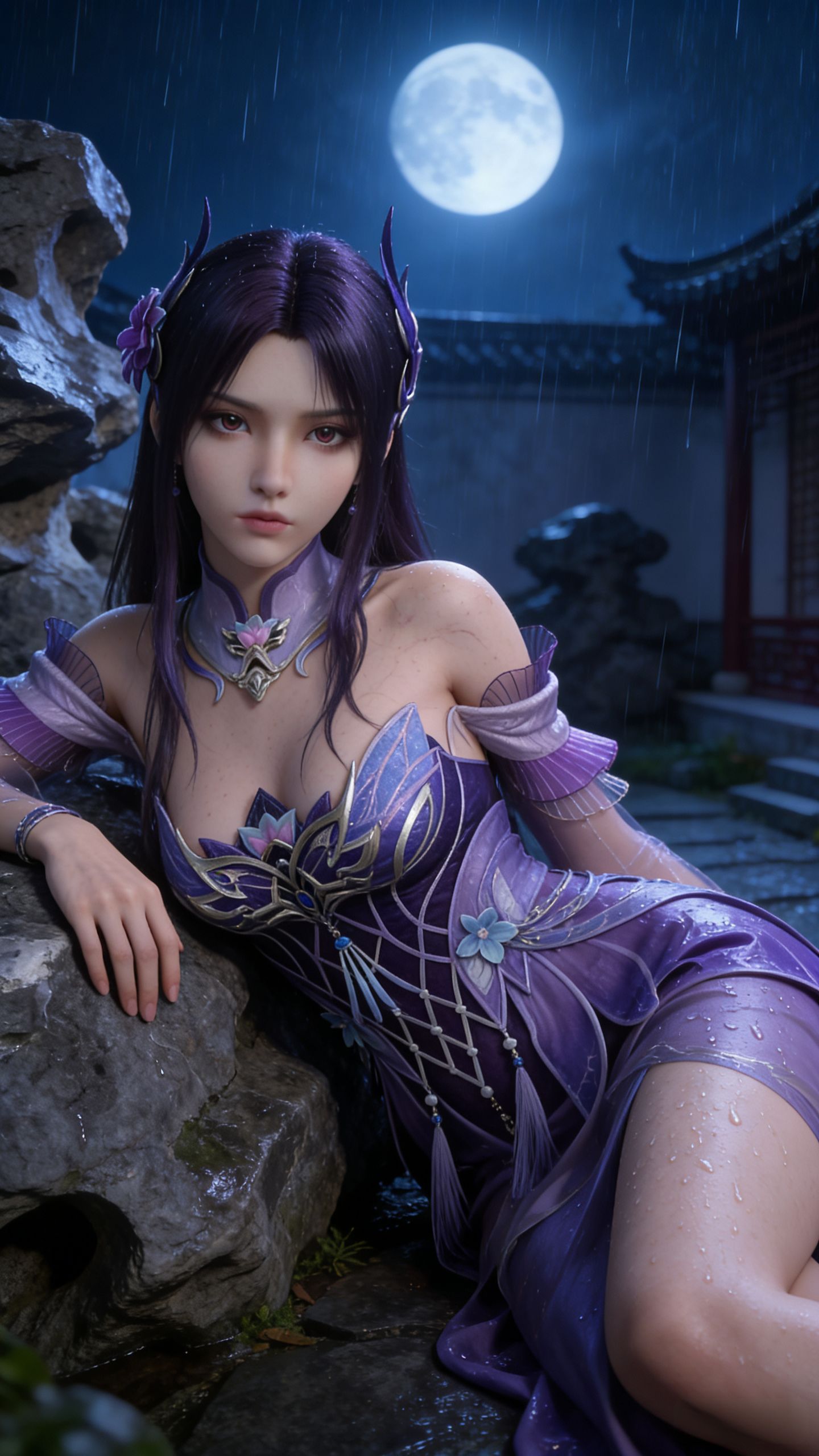 斗破苍穹小医仙 动漫动画国漫女神美女壁纸分享,第3张