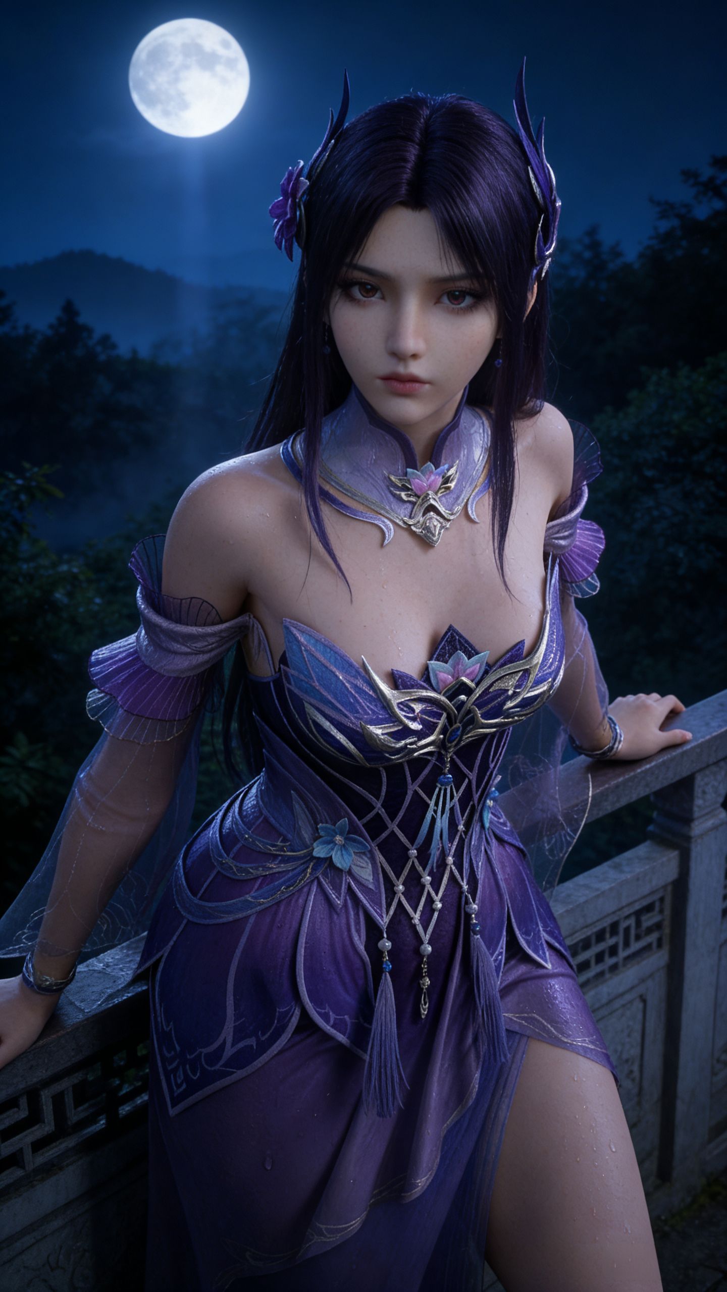 斗破苍穹小医仙 动漫动画国漫女神美女壁纸分享,第2张