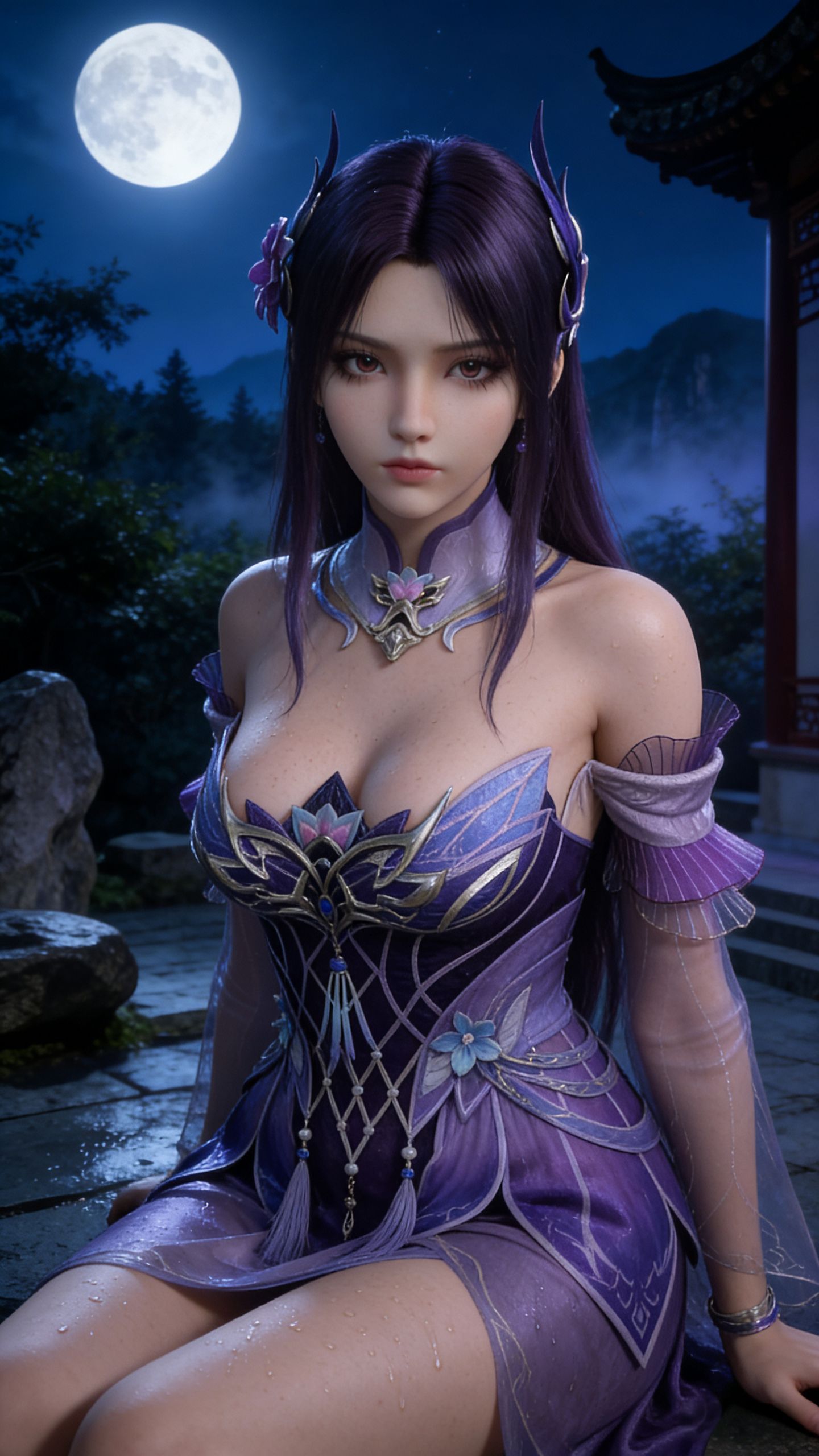 斗破苍穹小医仙 动漫动画国漫女神美女壁纸分享,第6张