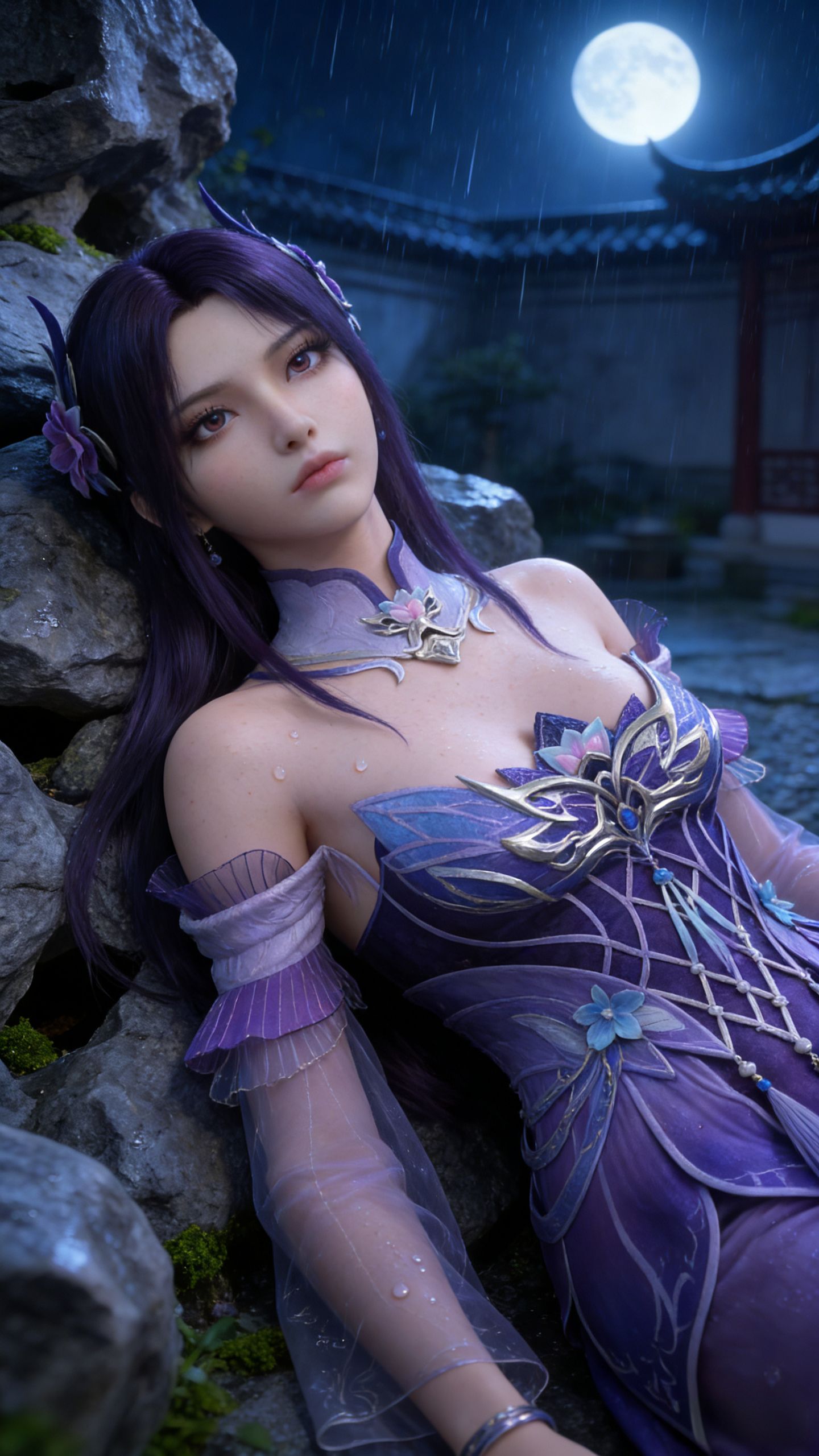 斗破苍穹小医仙 动漫动画国漫女神美女壁纸分享,第5张