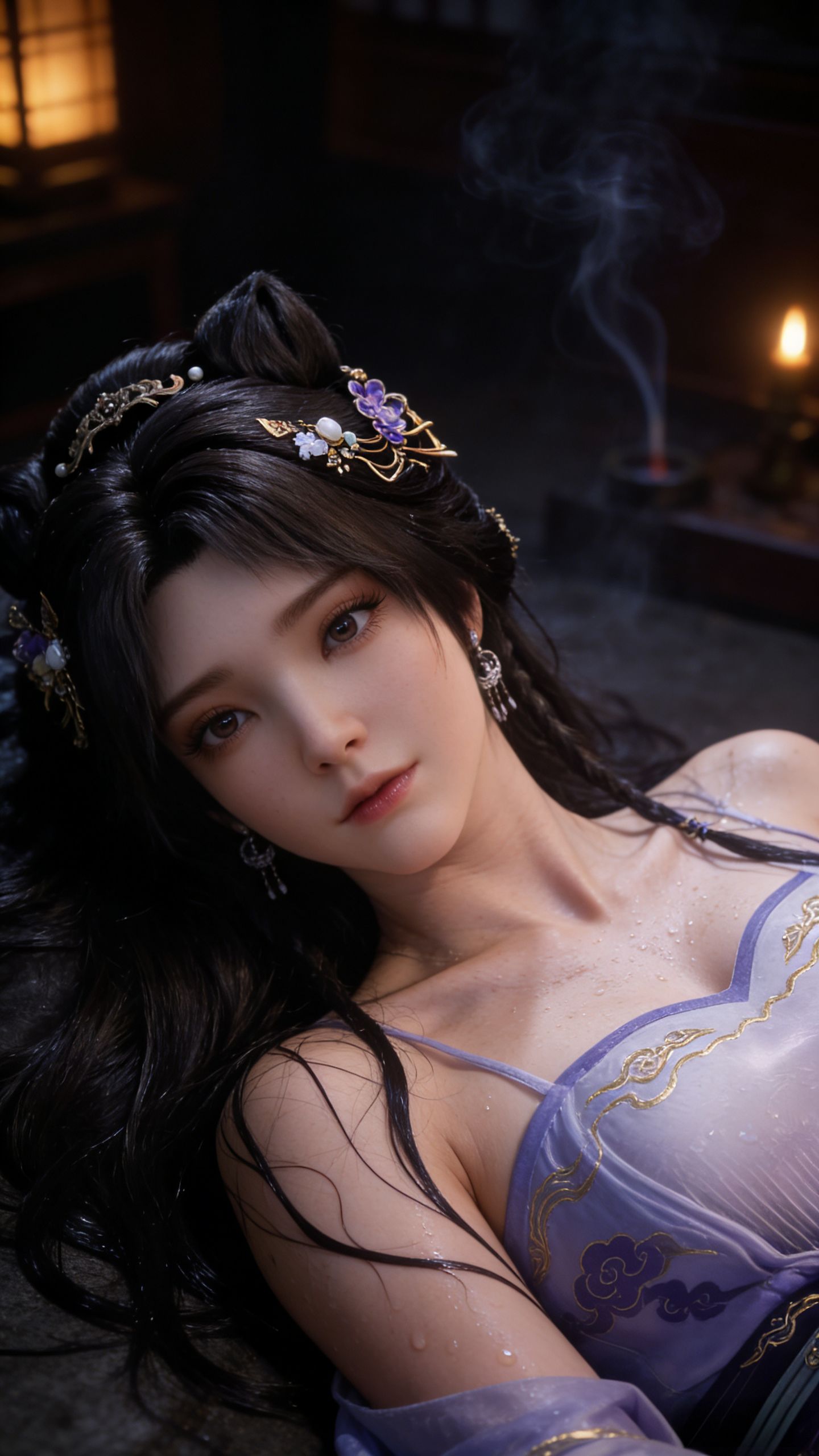 3D动漫动画遮天姬紫月写实版 国漫女神国漫美女壁纸福利,第6张