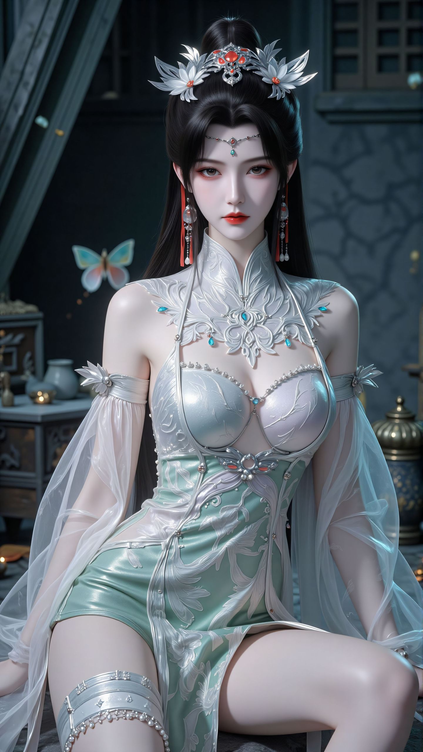 动漫国漫《仙逆》柳眉，超高清竖版手机壁纸福利版,第2张